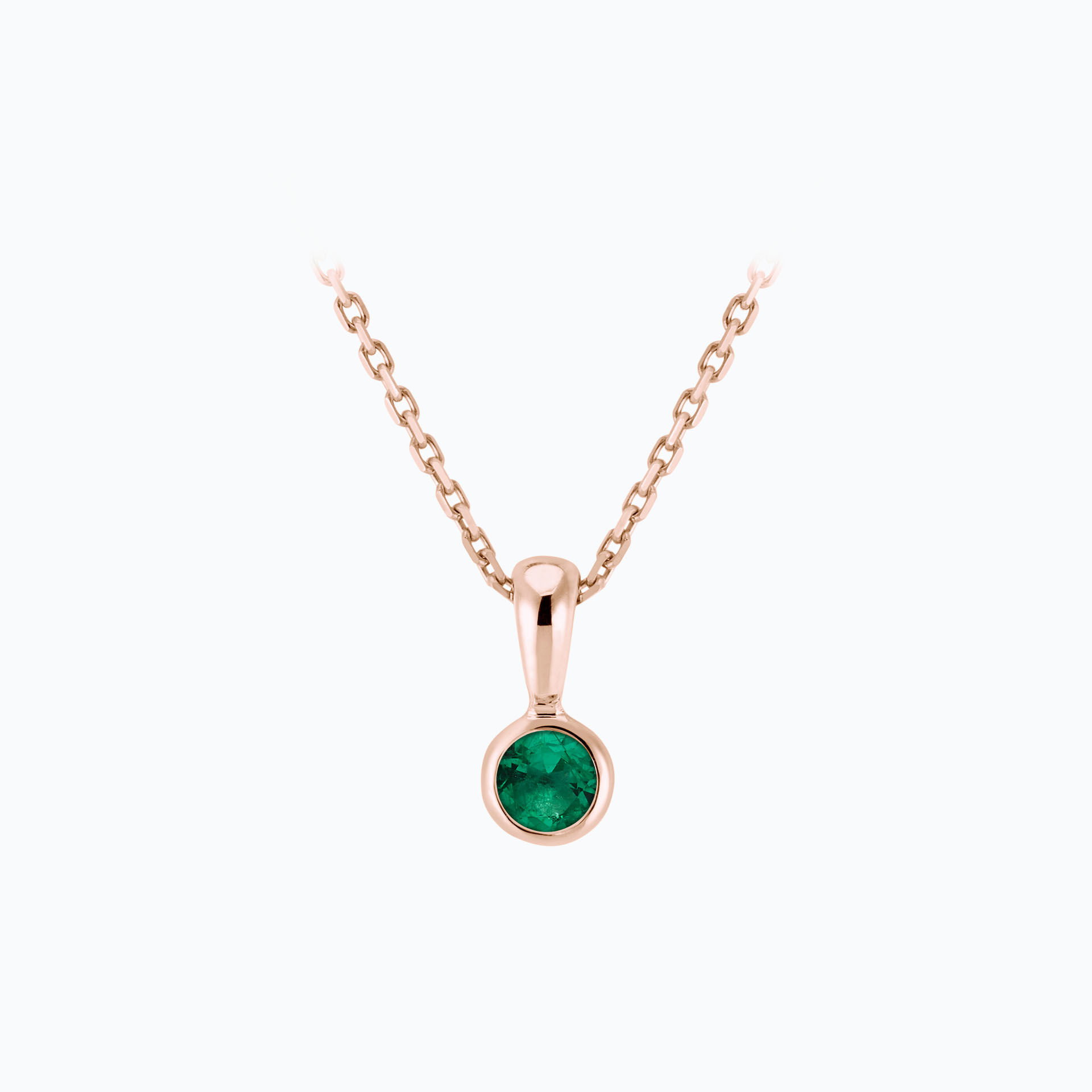 Pendentif Harmony Émeraude 3.5 mm