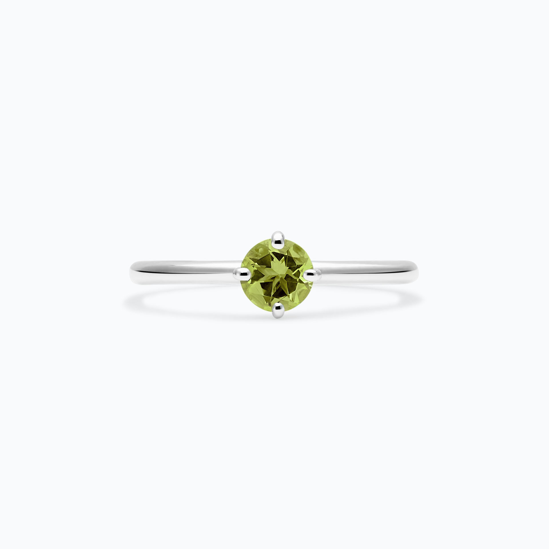Solitaire Alva Péridot 4.5 mm