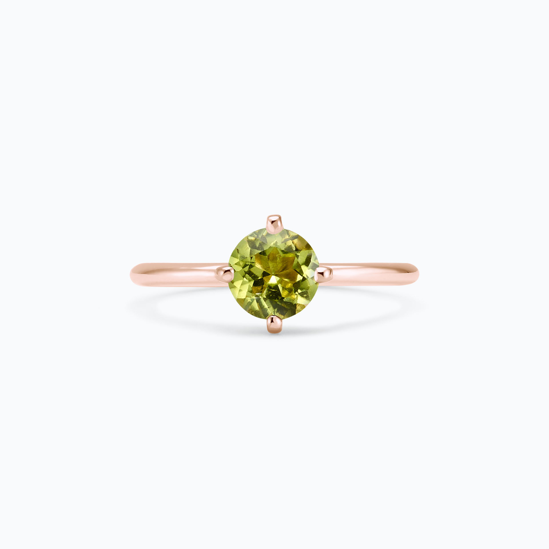 Solitaire Alva Péridot 6 mm