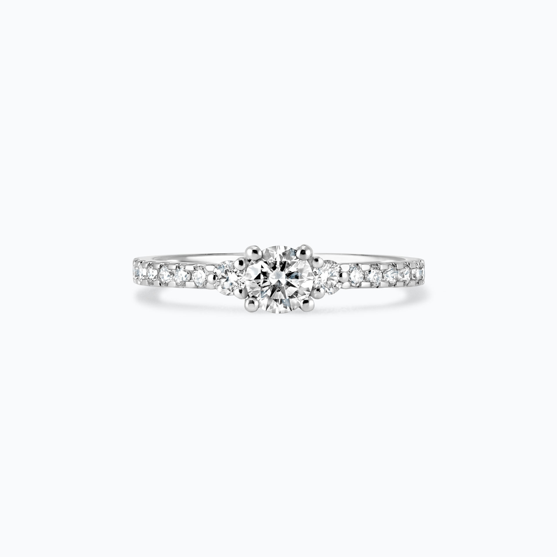 Solitaire Pavé Lolly Éclat