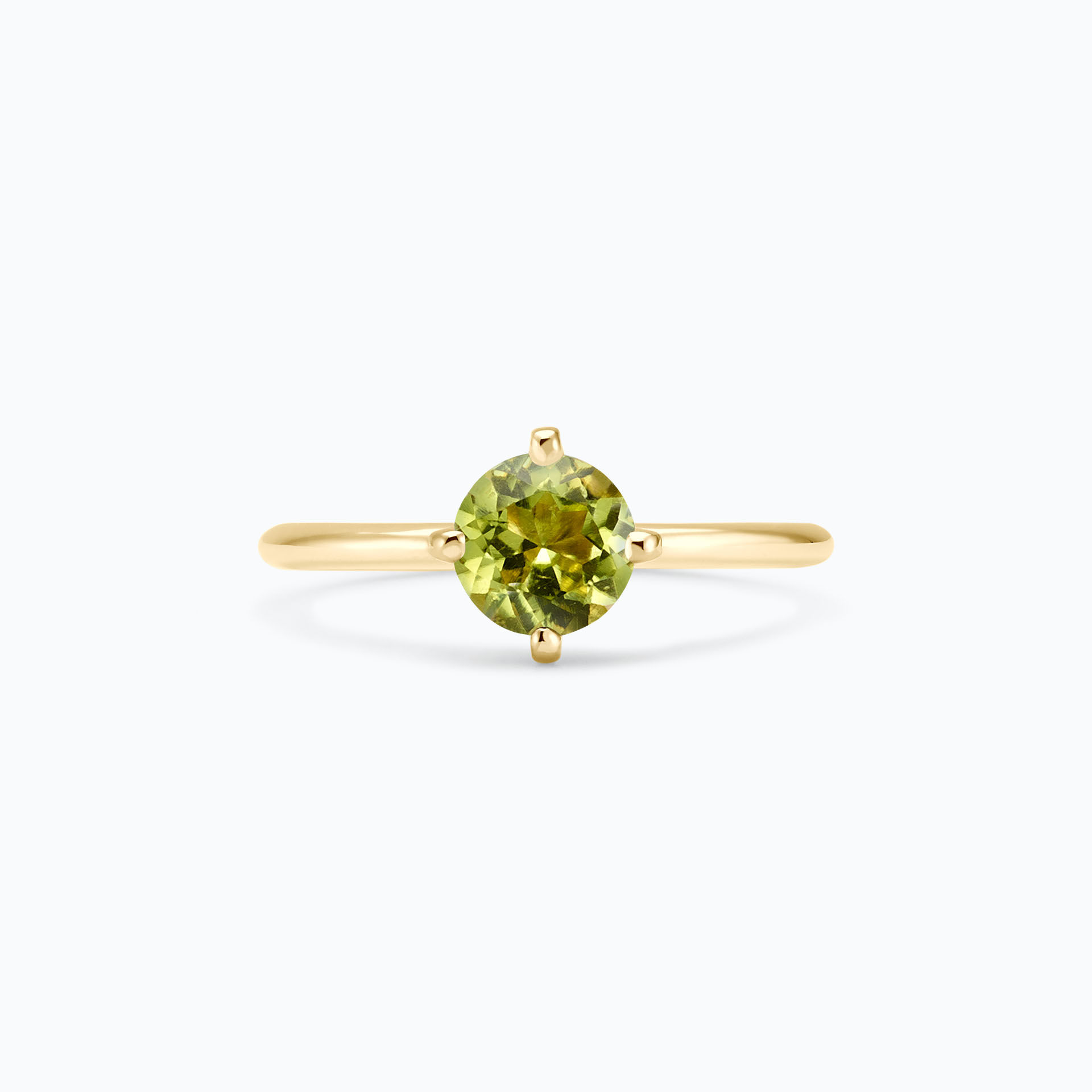 Solitaire Alva Péridot 6 mm