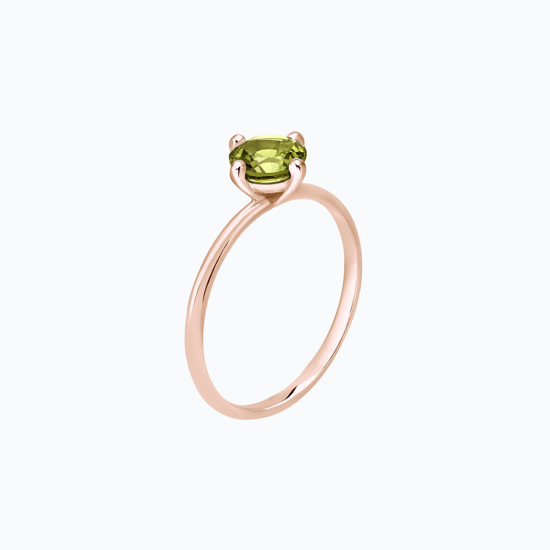 Solitaire Alva Péridot 6 mm