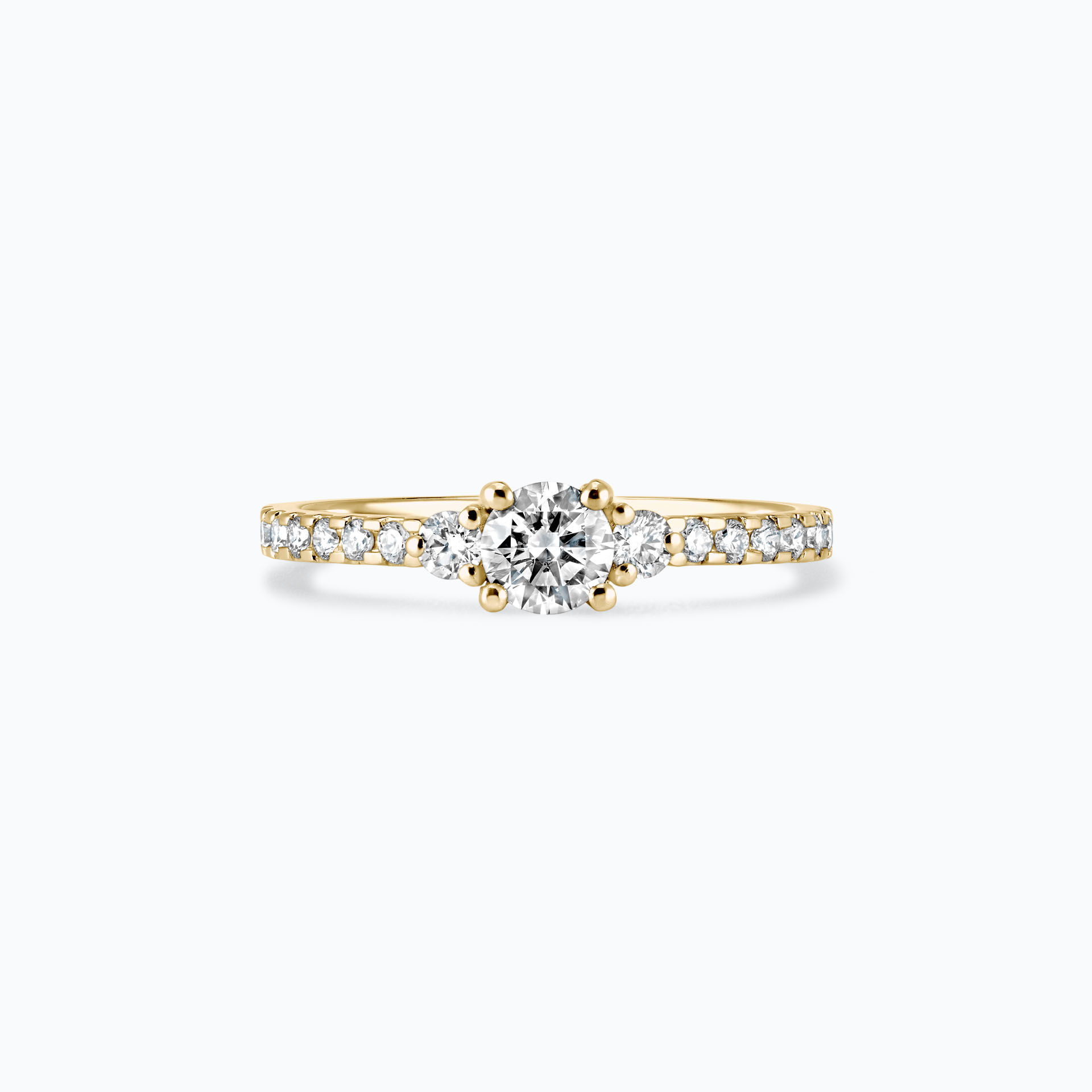 Solitaire Pavé Lolly Éclat