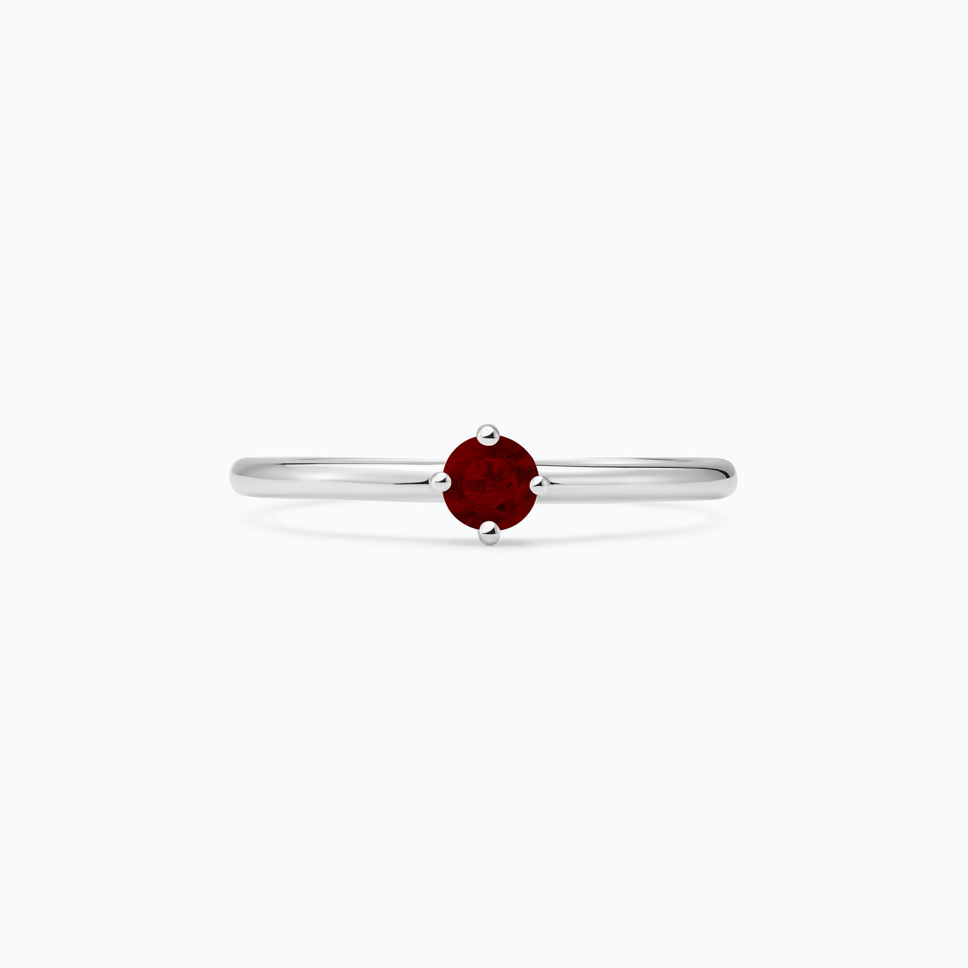 Solitaire Alva Rubis 3.5 mm