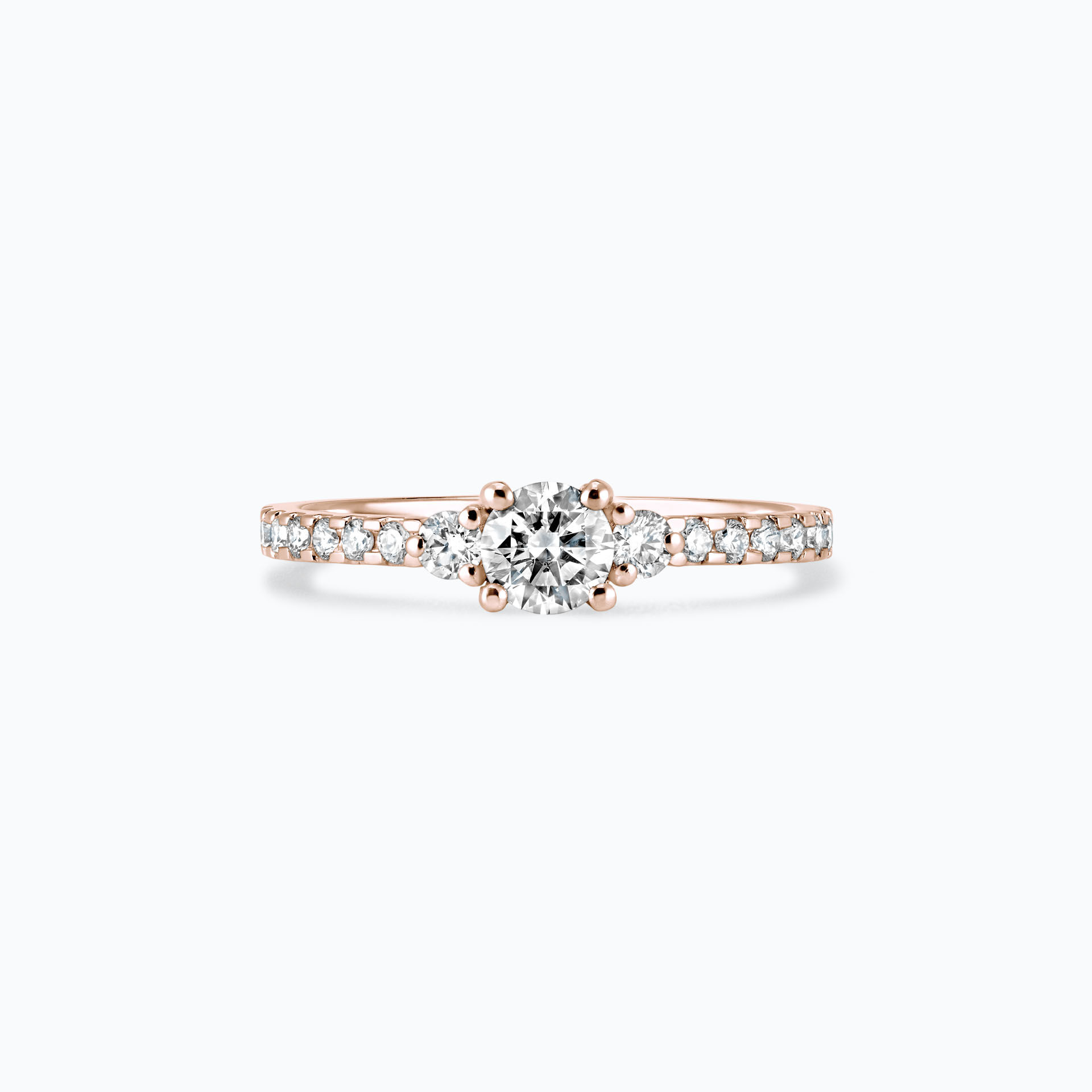 Solitaire Pavé Lolly Éclat