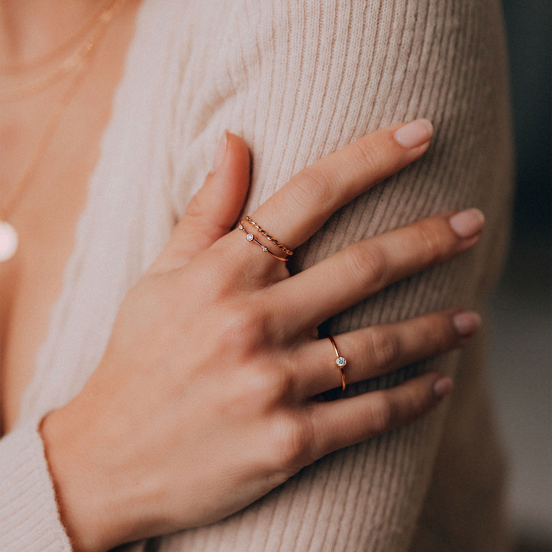 Bague Tresse d'Or