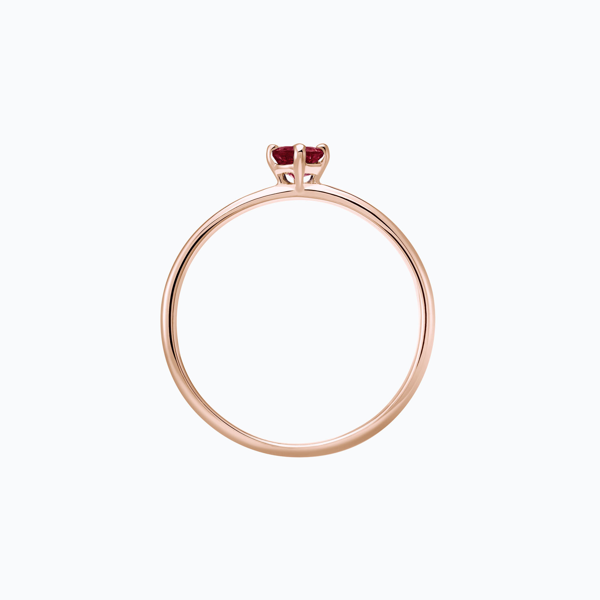 Solitaire Alva Rubis 3.5 mm