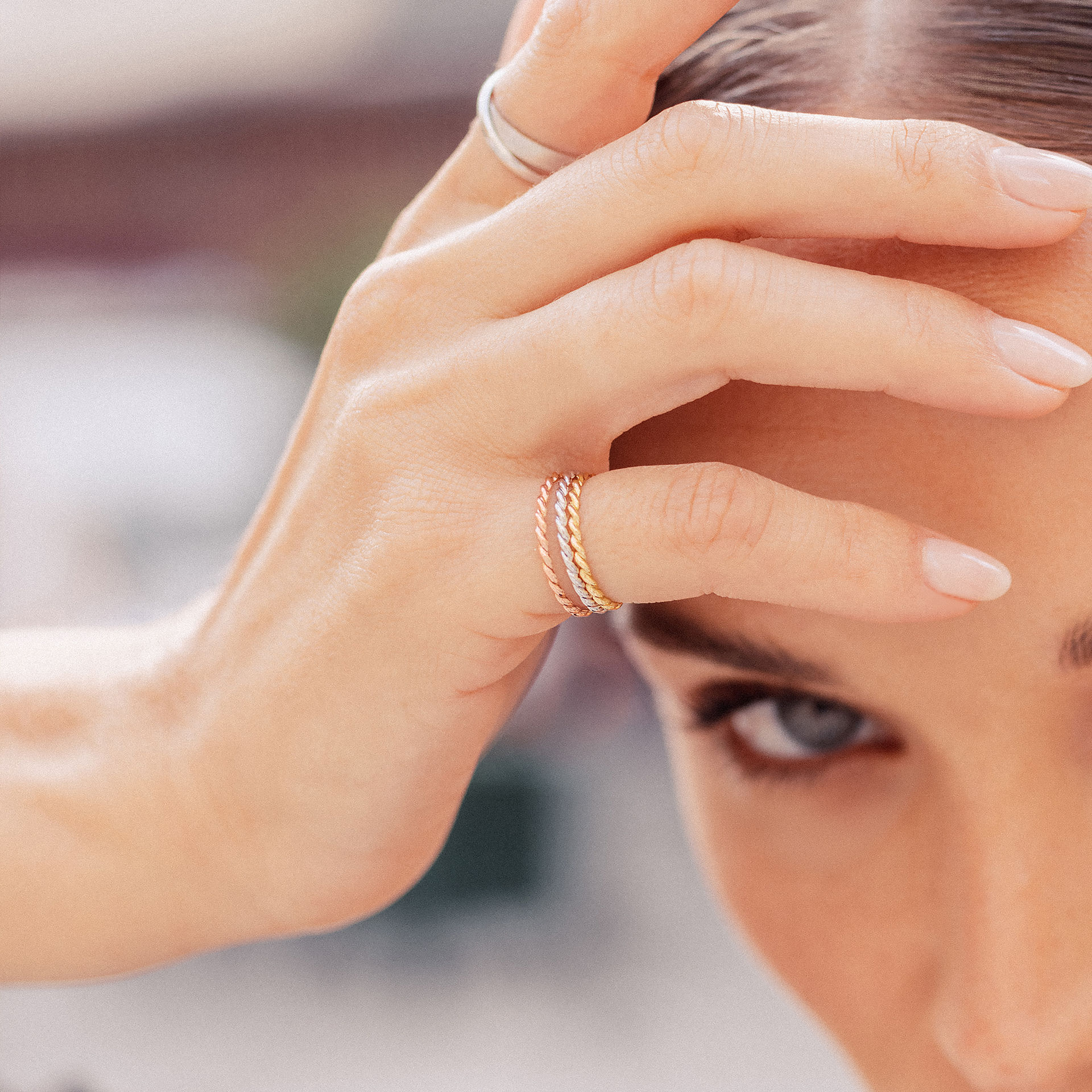 Bague Tresse d'Or