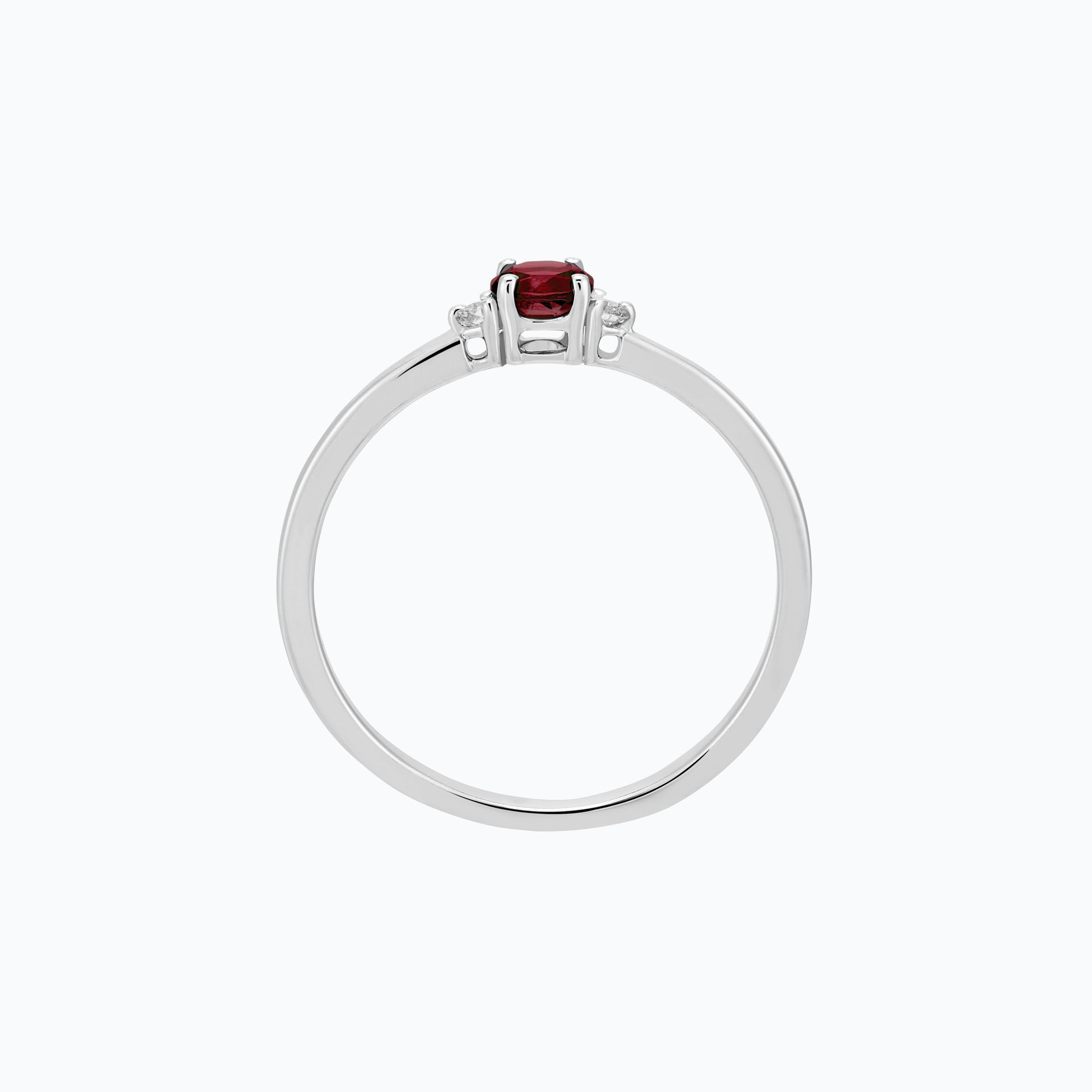 Solitaire Lolly Rubis 3.5 mm
