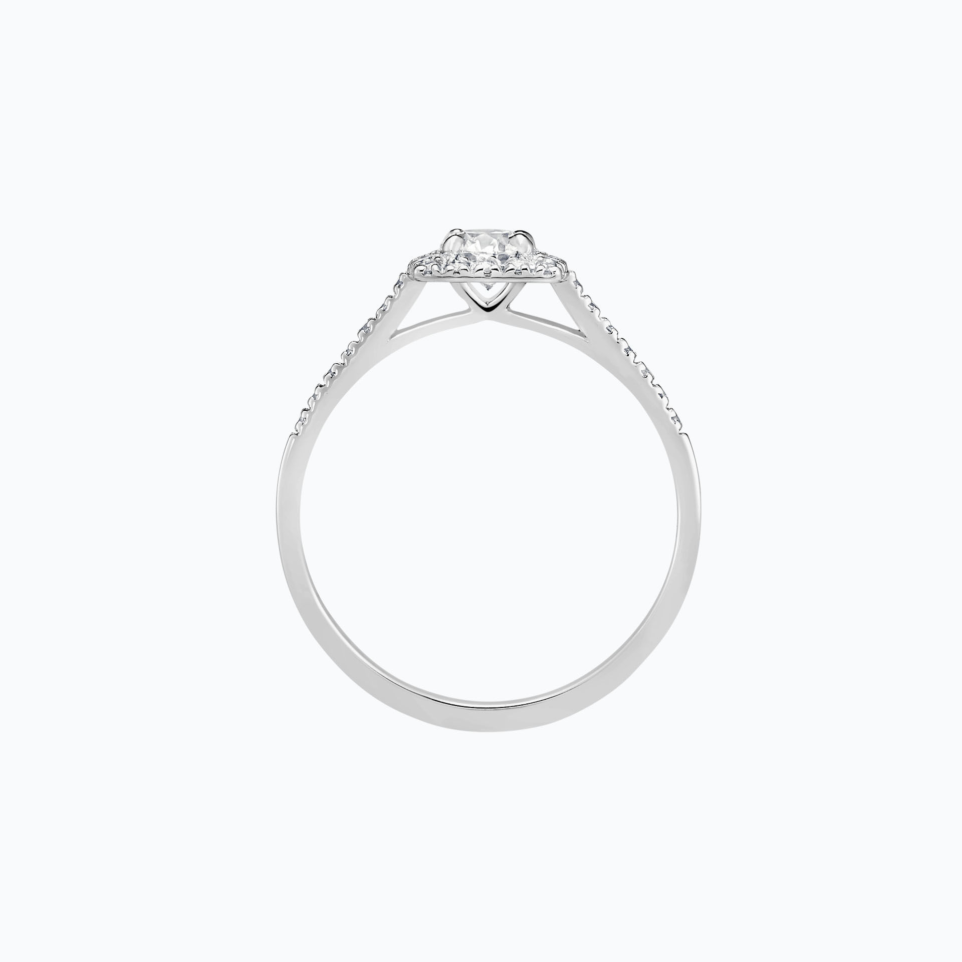 Solitaire Pavé Skye