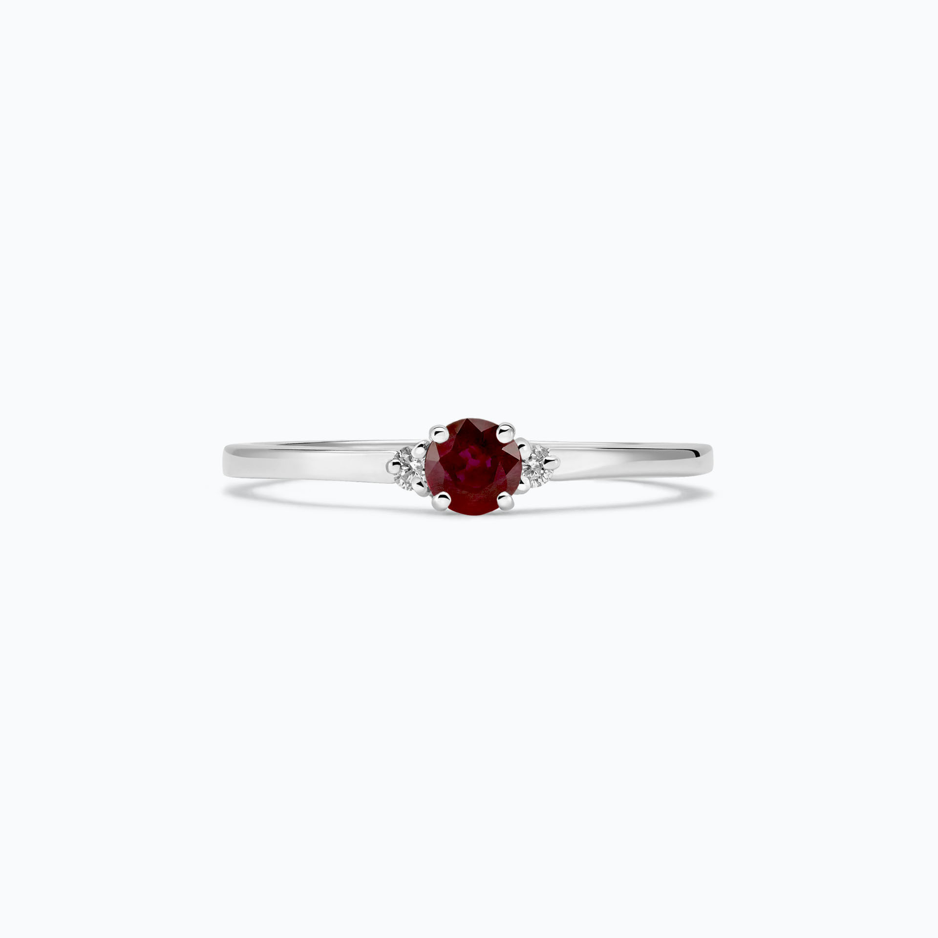 Solitaire Lolly Rubis 3.5 mm