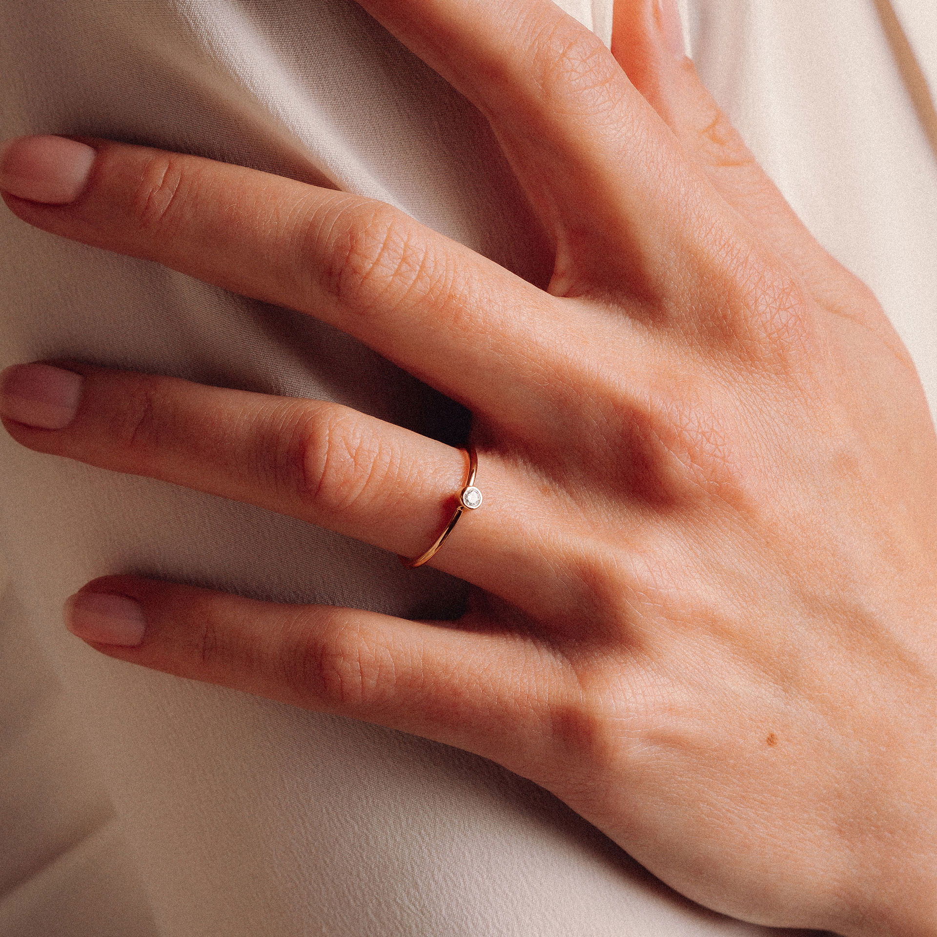 Solitaire Harmony 0.06 carat