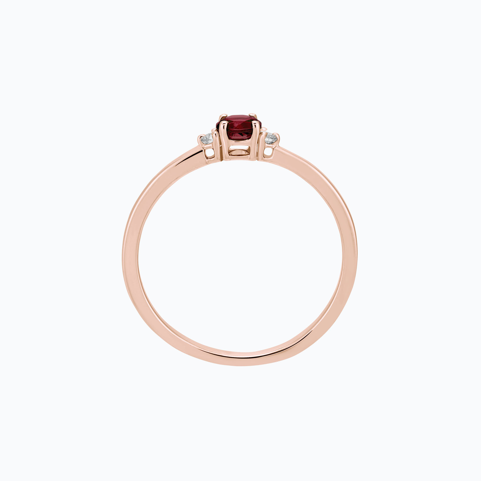 Solitaire Lolly Rubis 3.5 mm