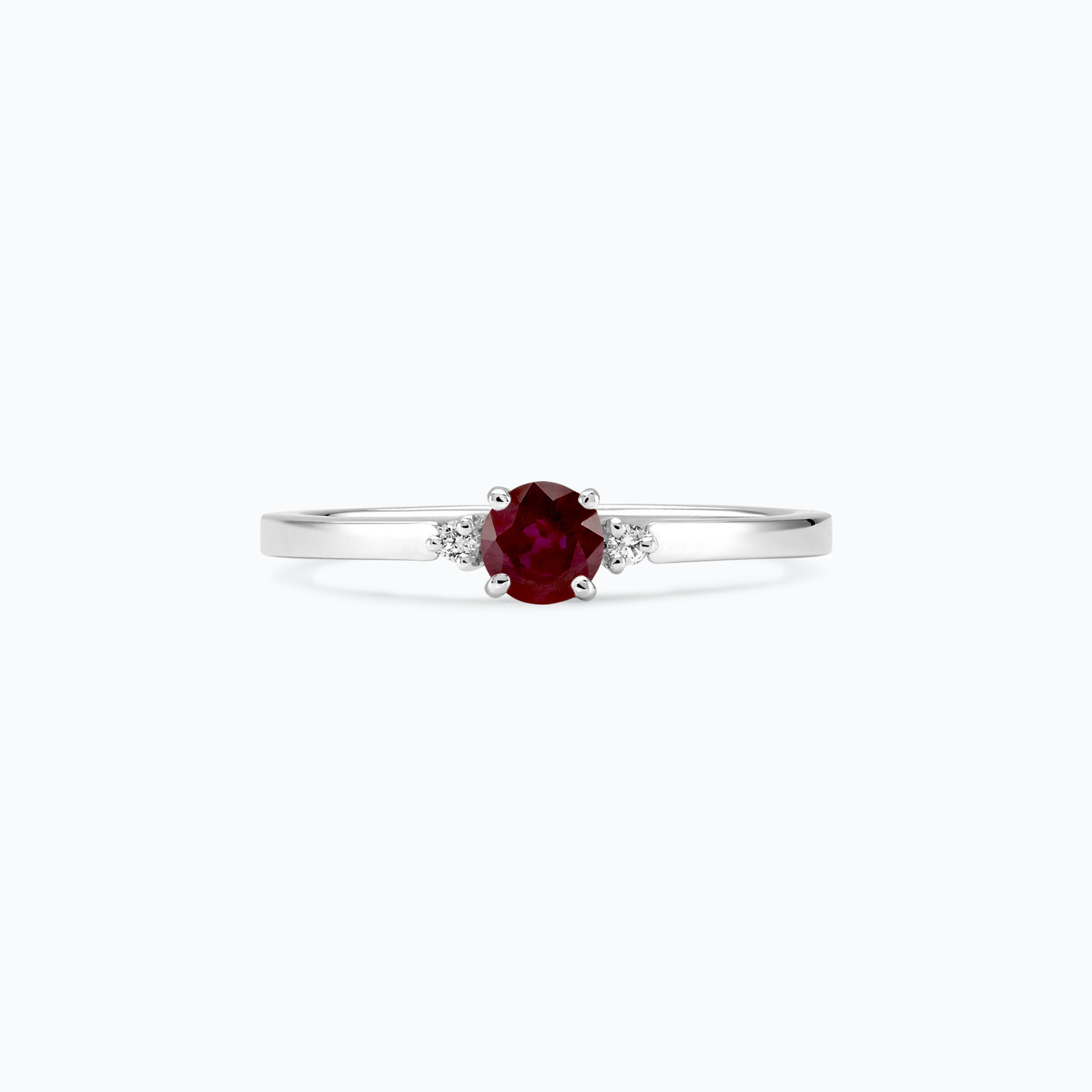 Solitaire Lolly Rubis 4.5 mm