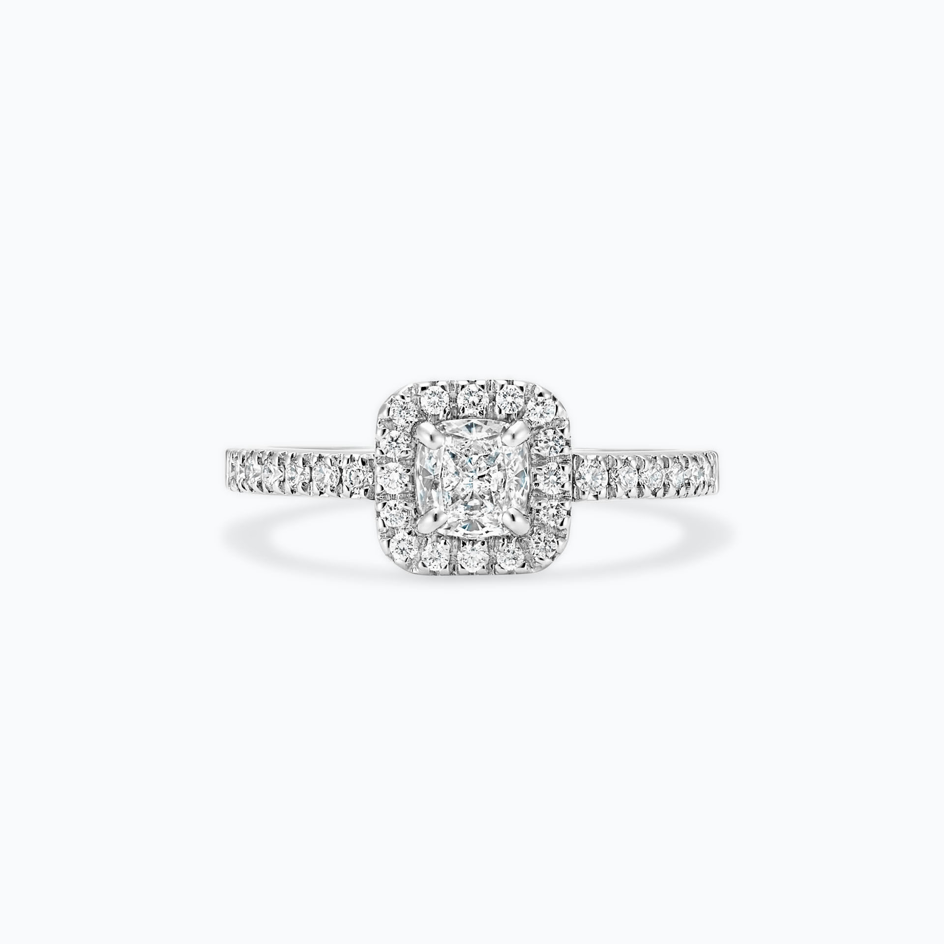 Solitaire Pavé Charlotte