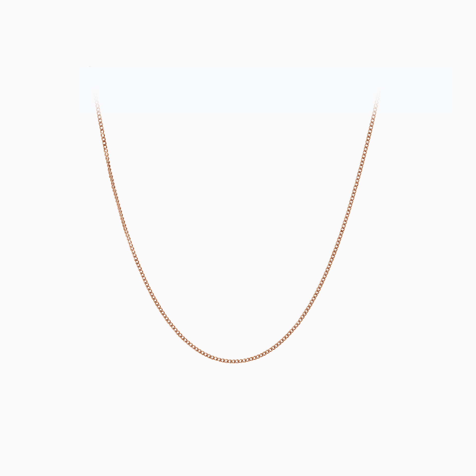 Chaine Gourmette Diamantée 2.00 mm 40 cm