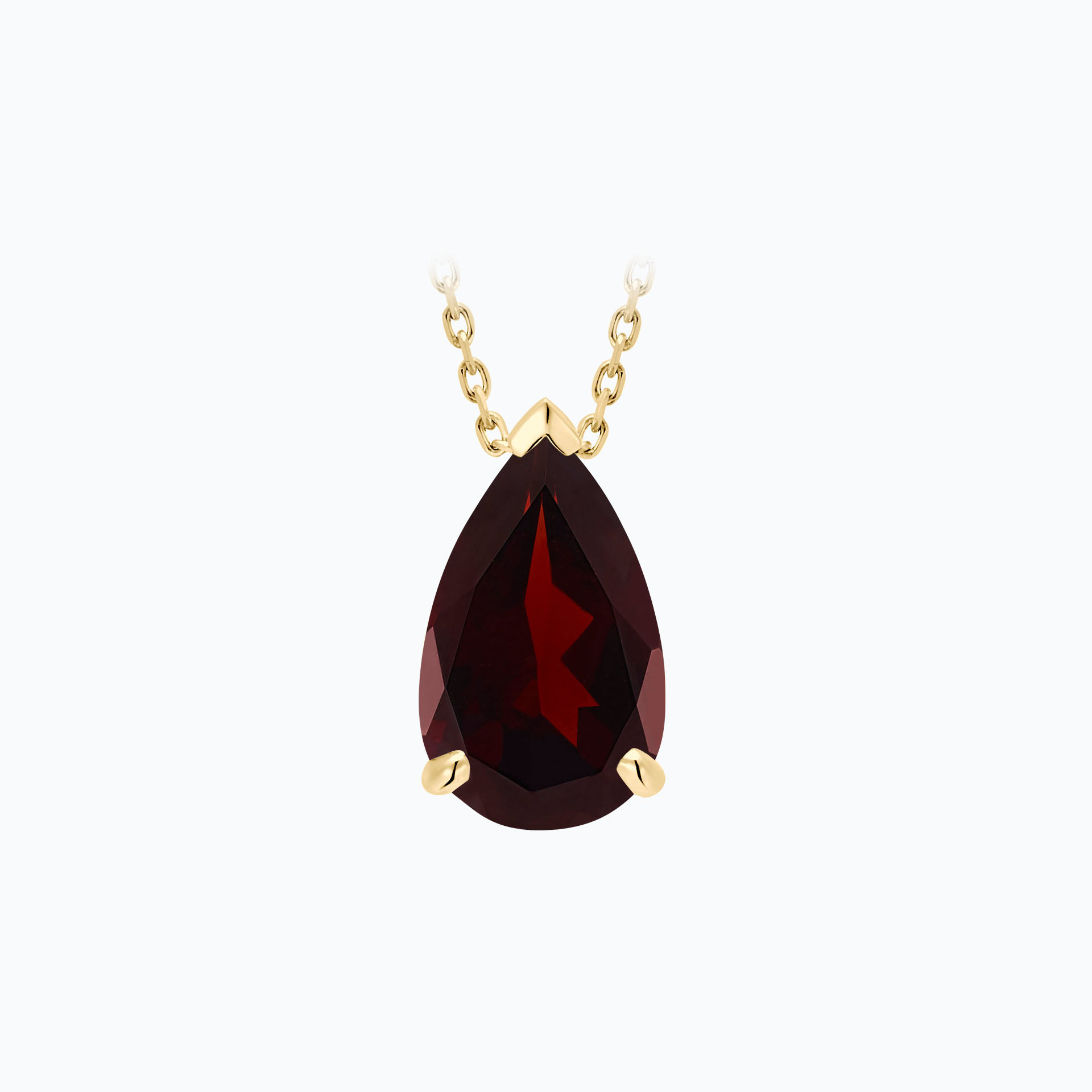 Pendentif Vera Grenat