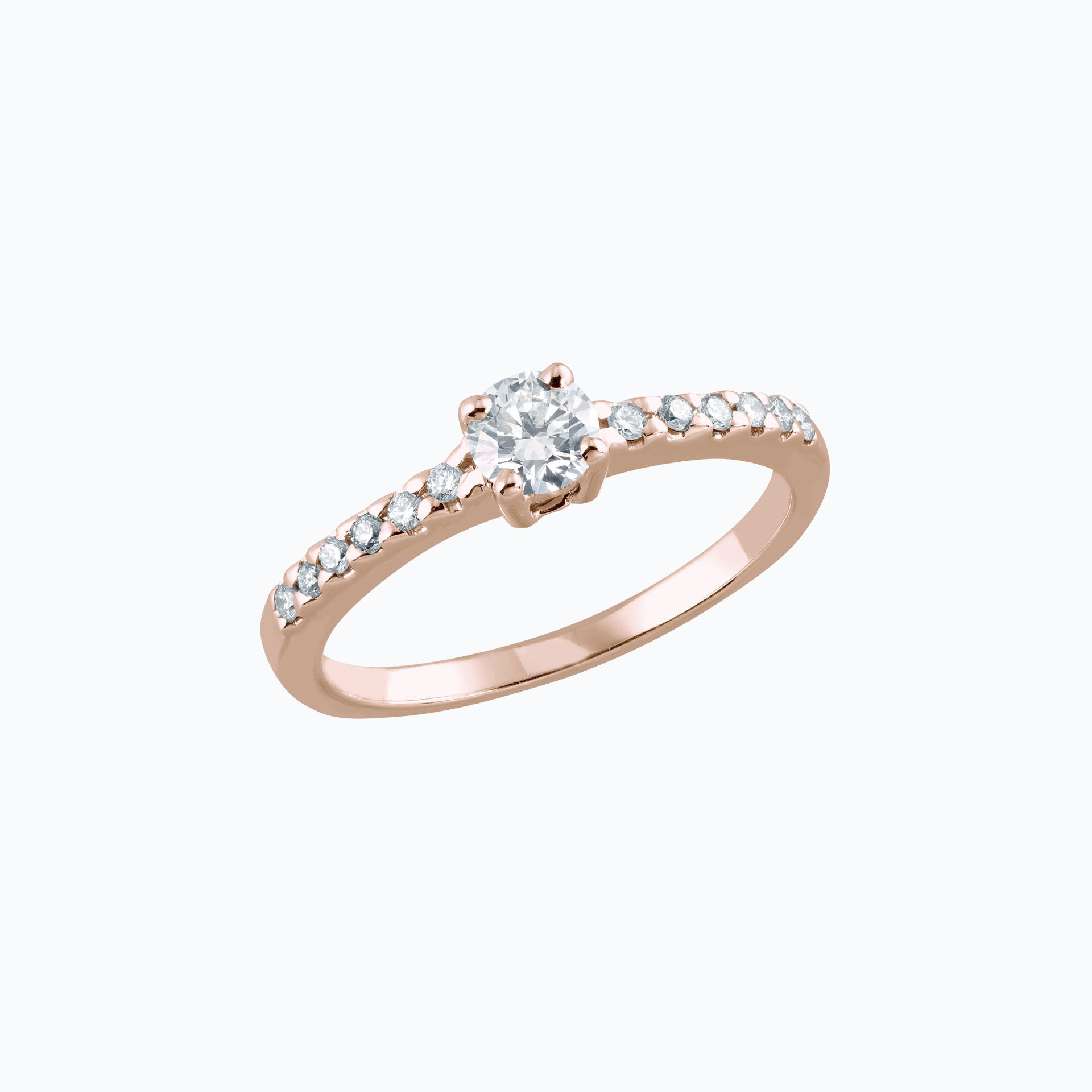 Solitaire Pavé Eden