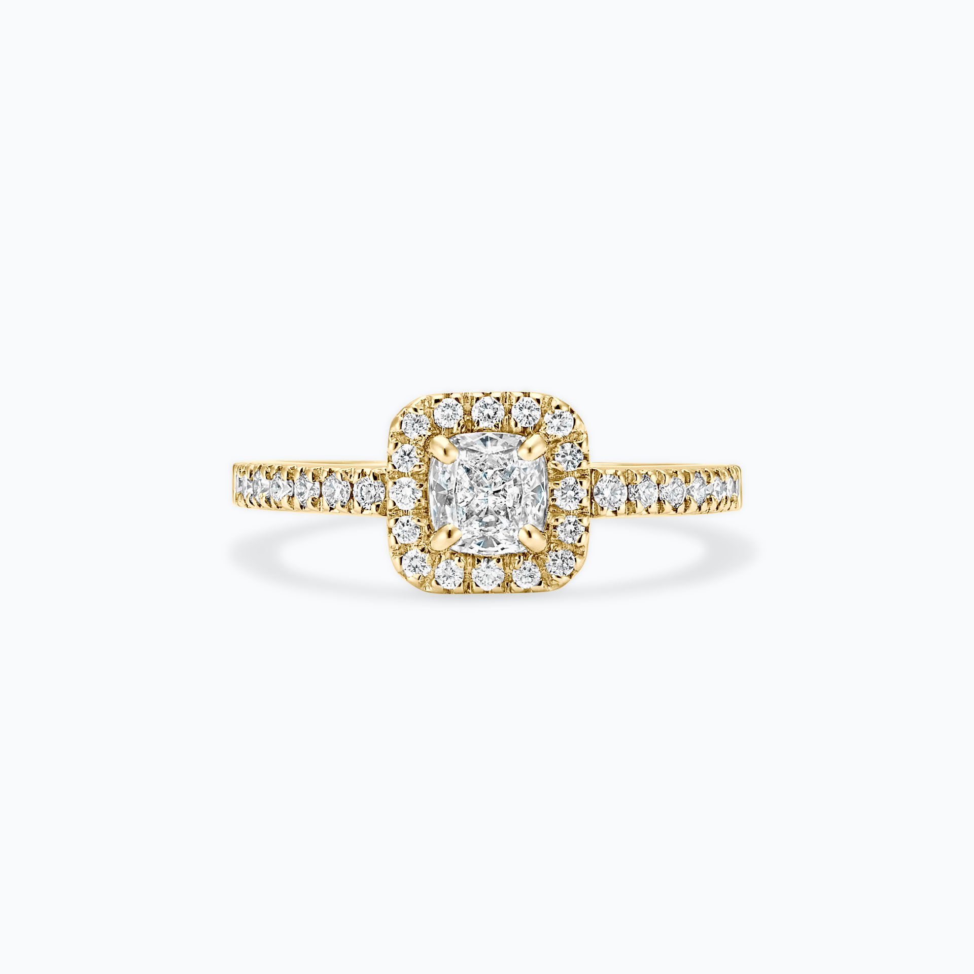Solitaire Pavé Charlotte