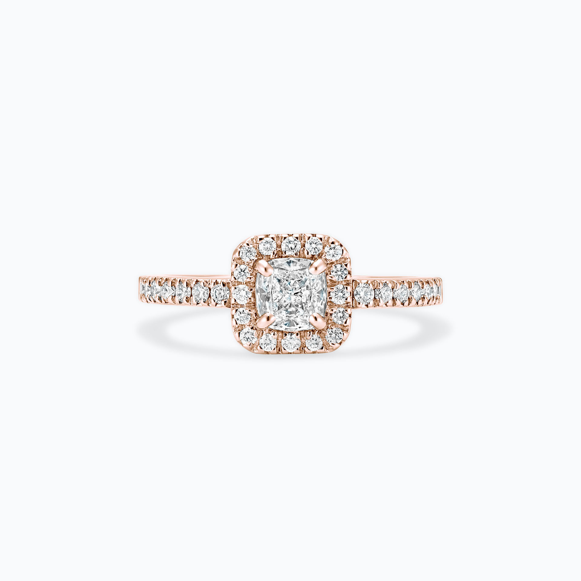 Solitaire Pavé Charlotte