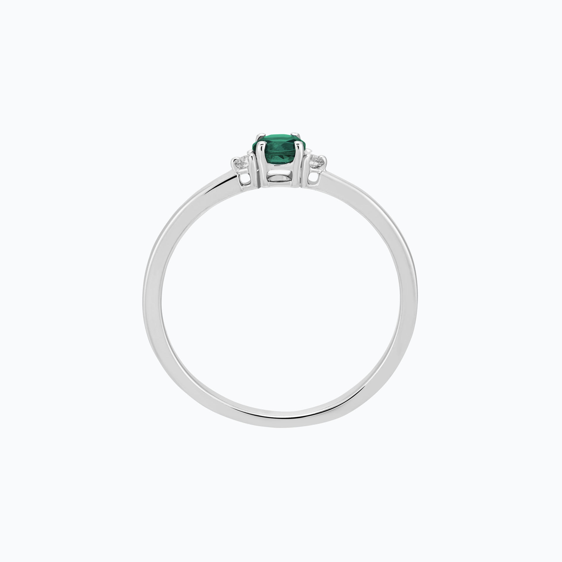 Solitaire Lolly Émeraude 3.5 mm