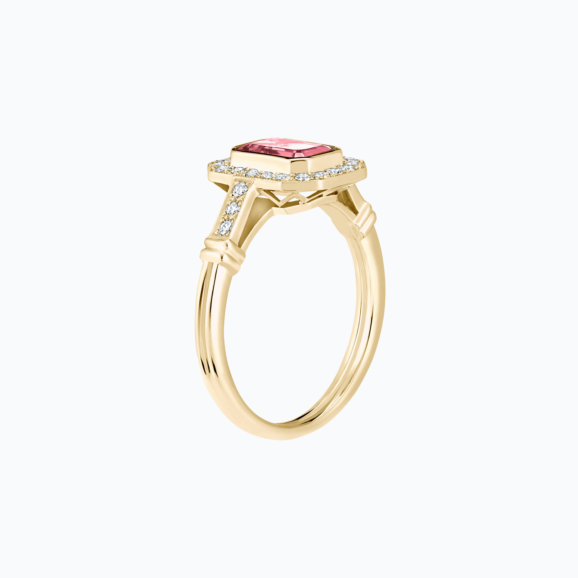 Solitaire Gabrielle Tourmaline