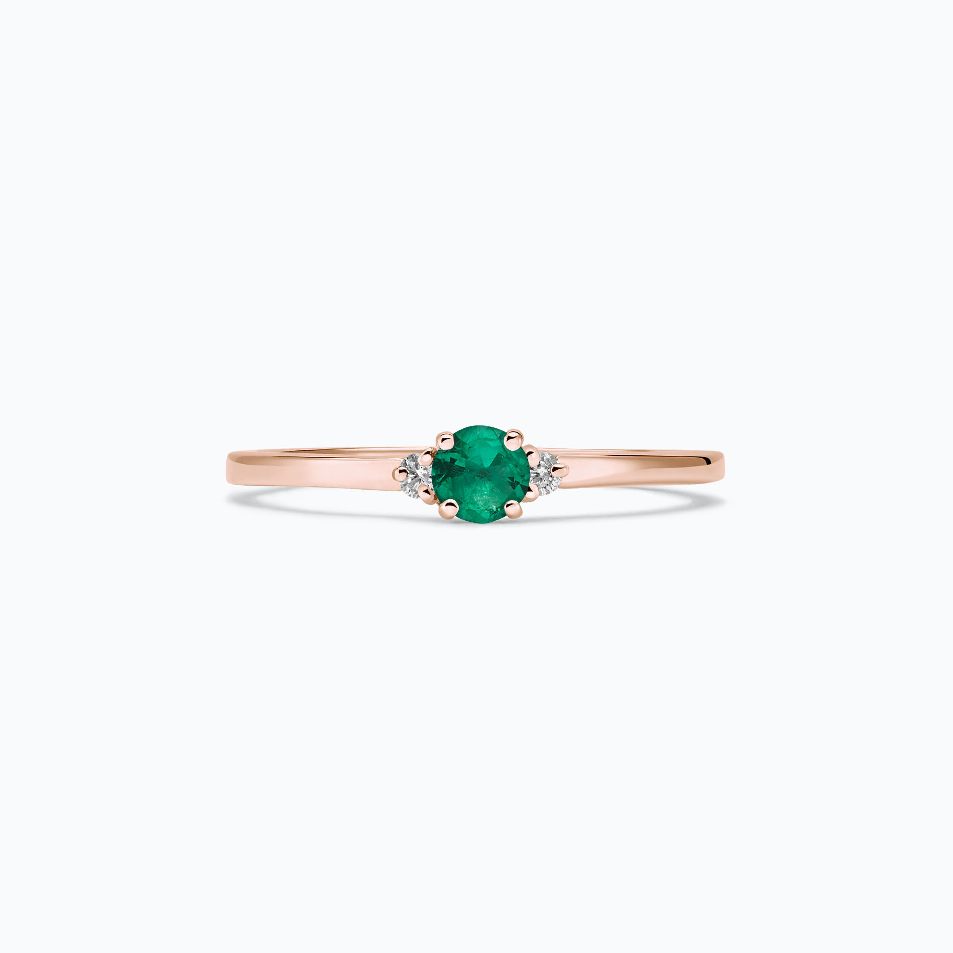 Solitaire Lolly Émeraude 3.5 mm