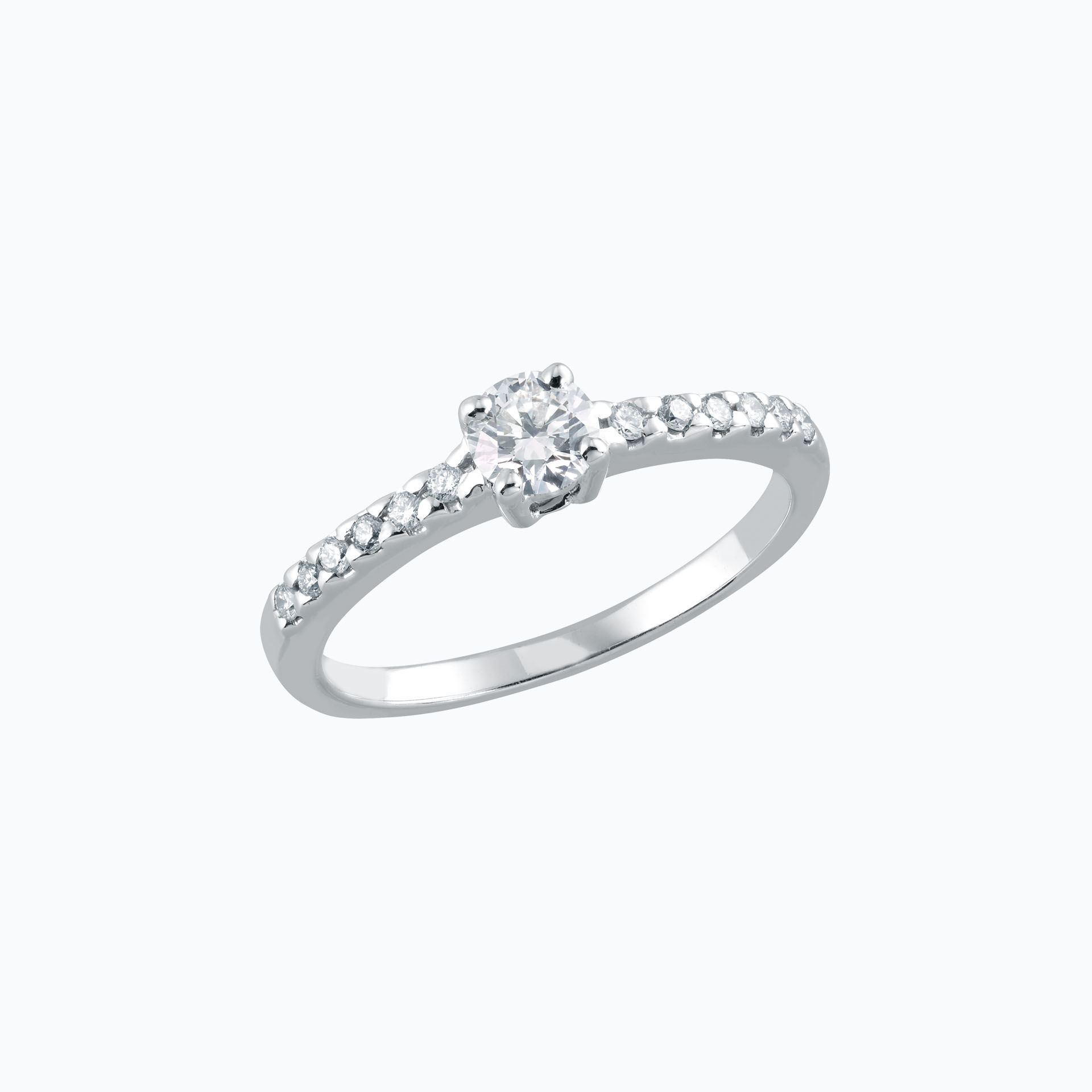Solitaire Pavé Eden