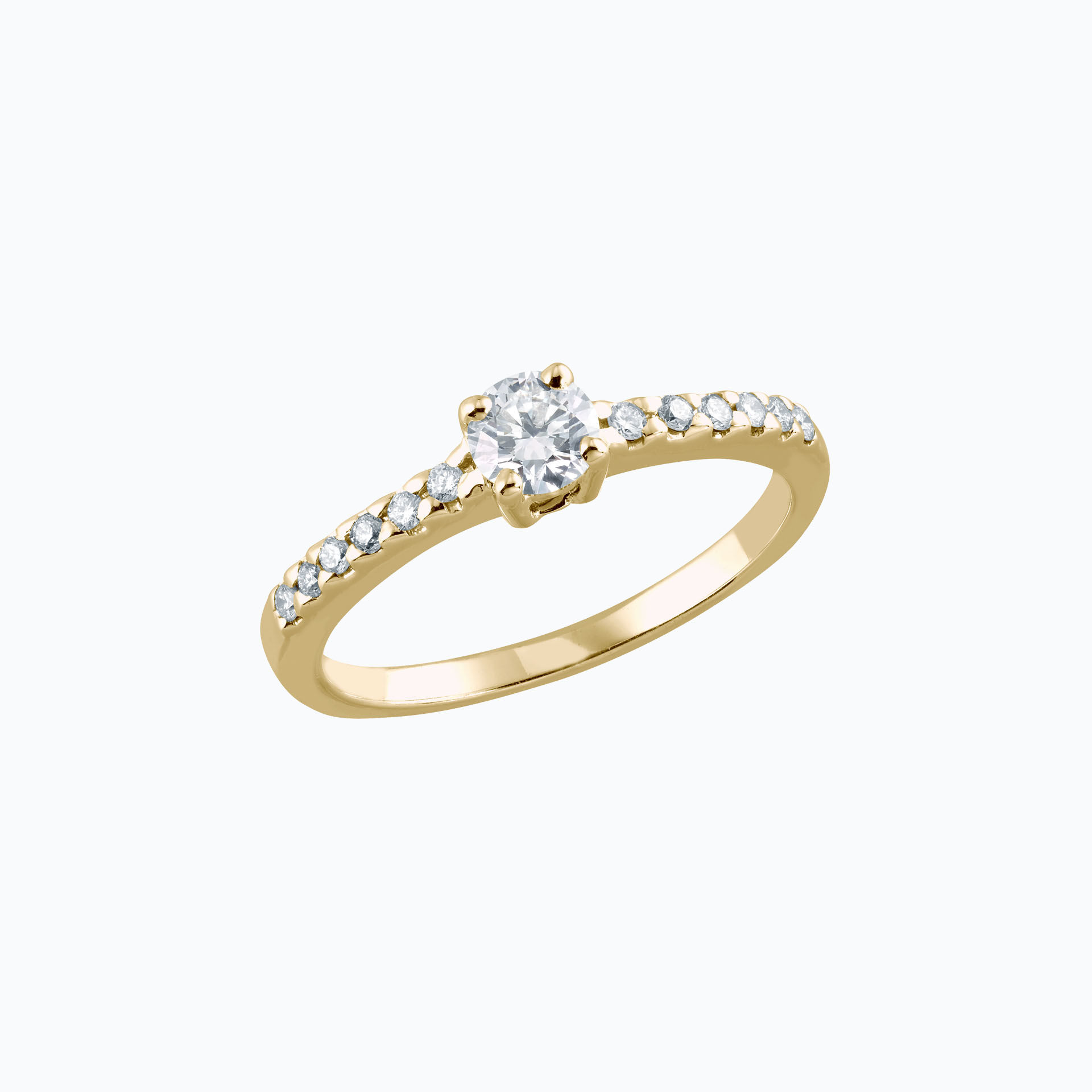 Solitaire Pavé Eden