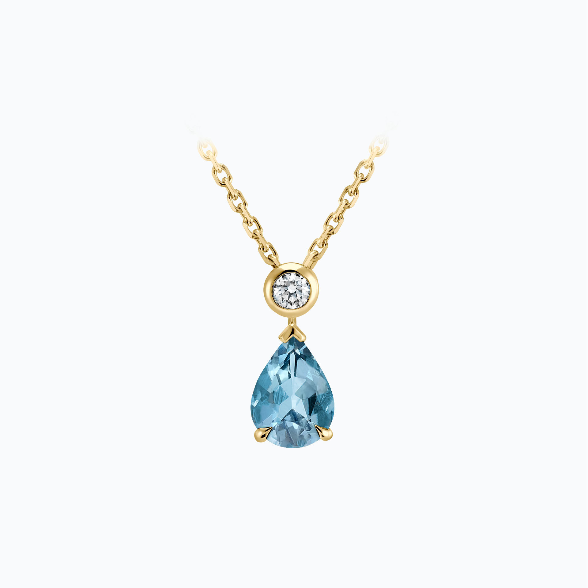 Collier Victoria Aigue-marine