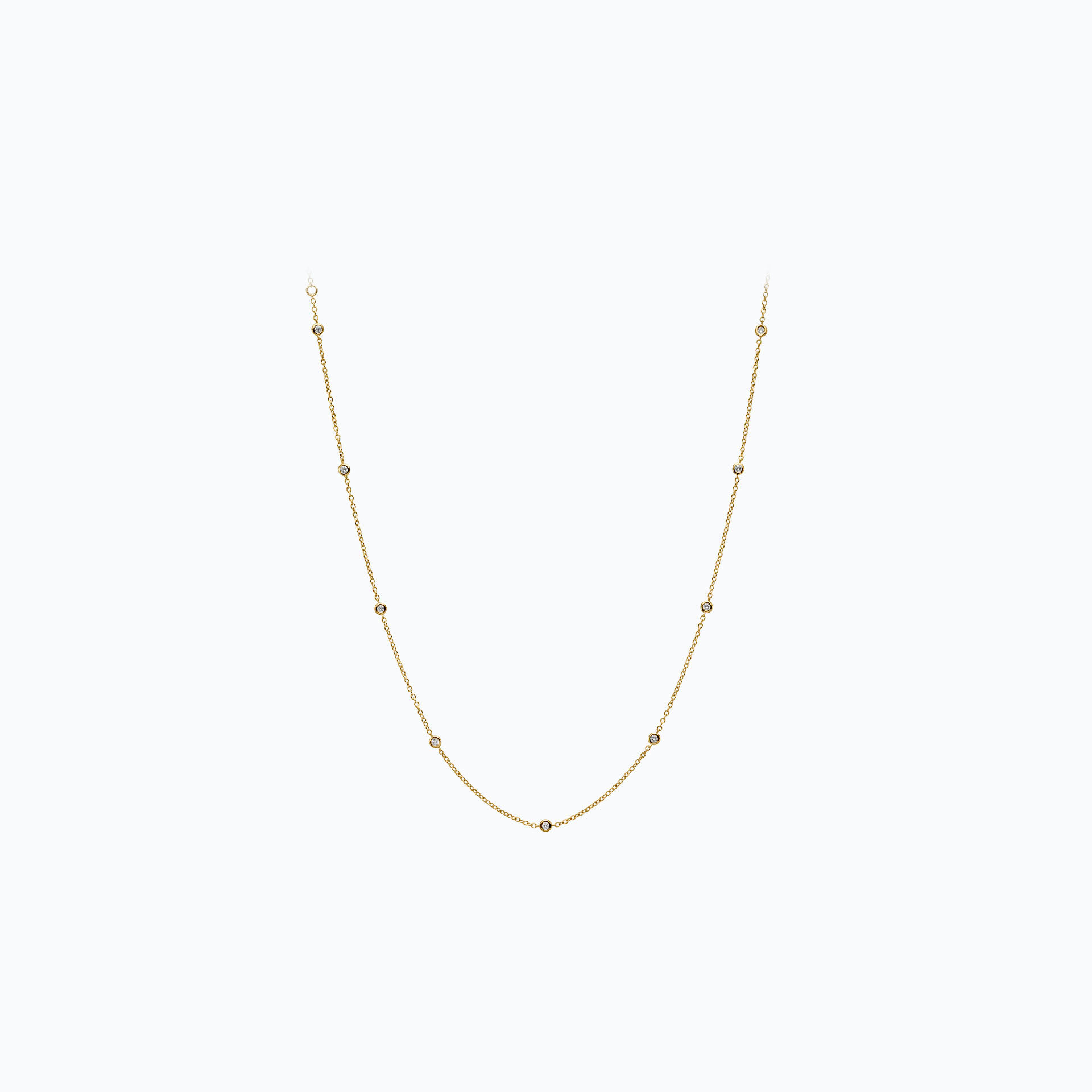Collier Blossom 9 Diamants