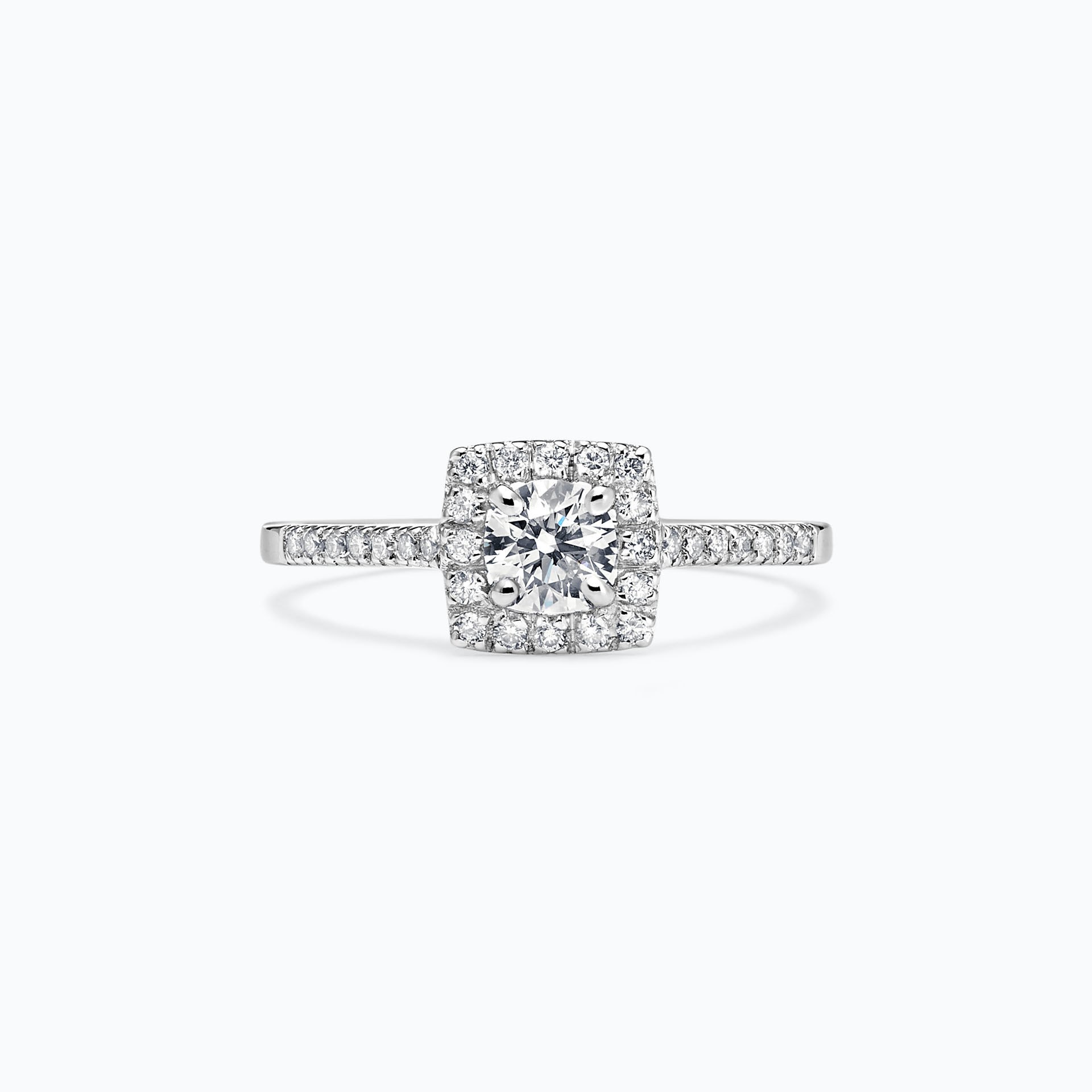 Solitaire Pavé Skye
