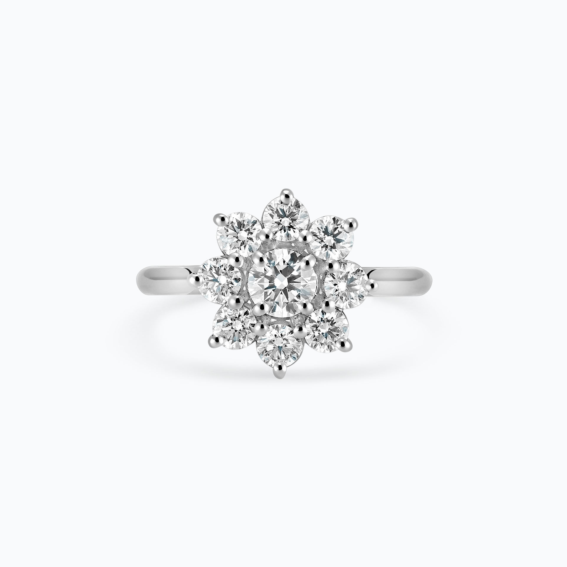 Solitaire Marguerite Étoilée Éclat