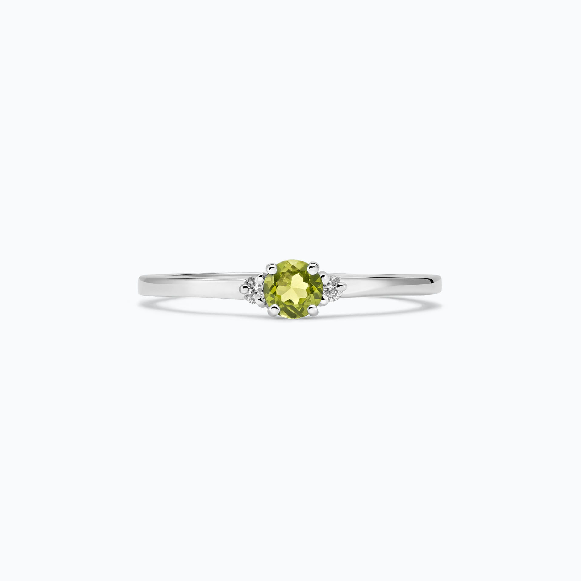 Solitaire Lolly Péridot 3.5 mm