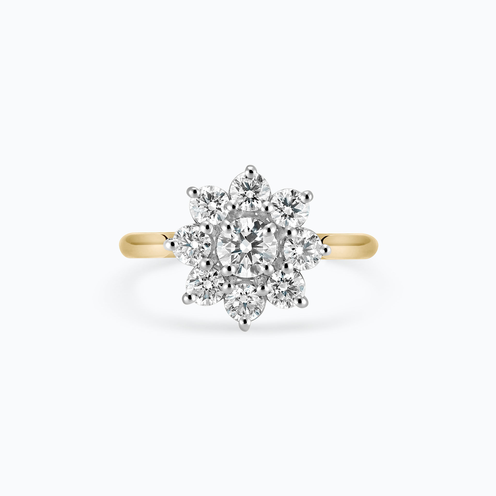 Solitaire Marguerite Étoilée Éclat