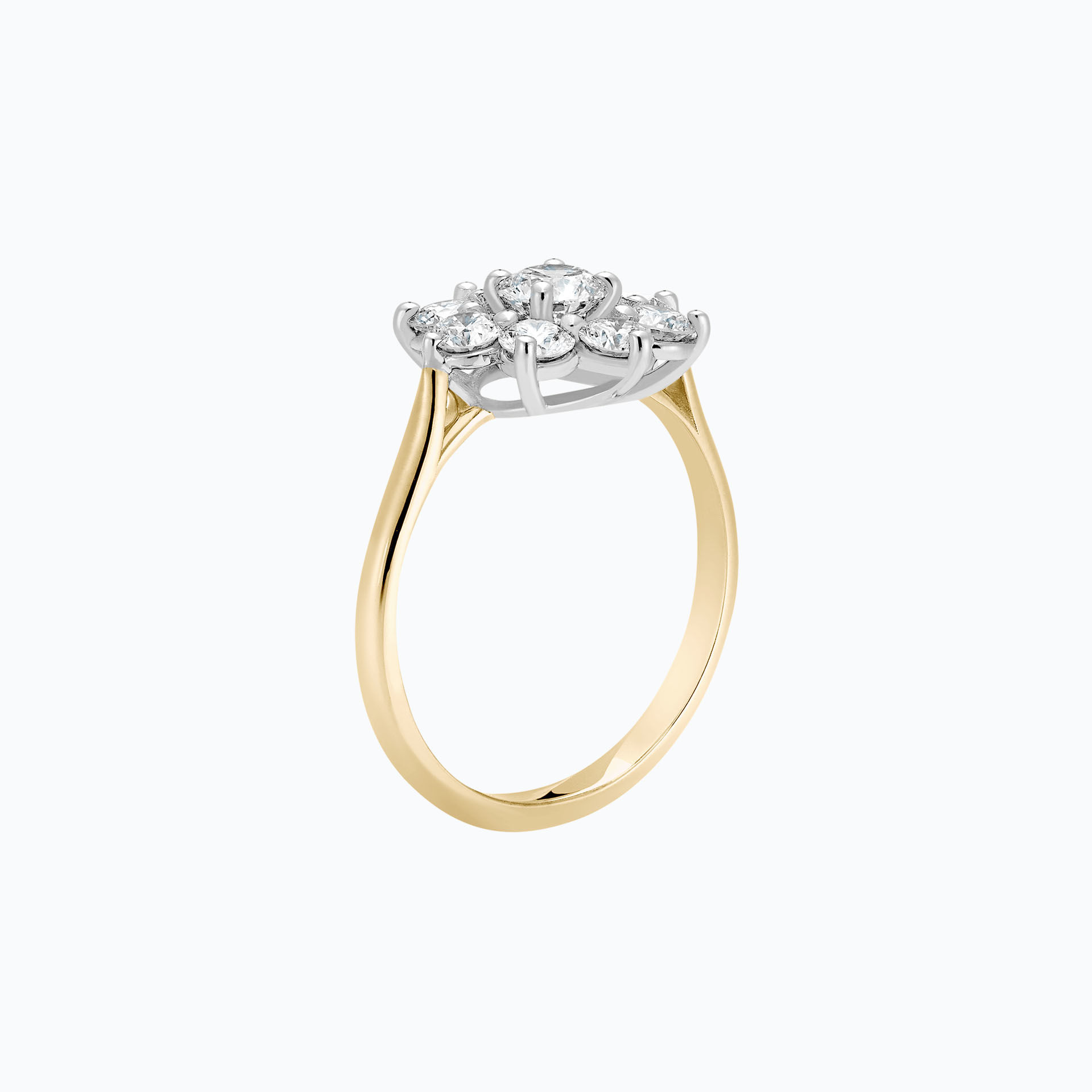 Solitaire Marguerite Étoilée Éclat