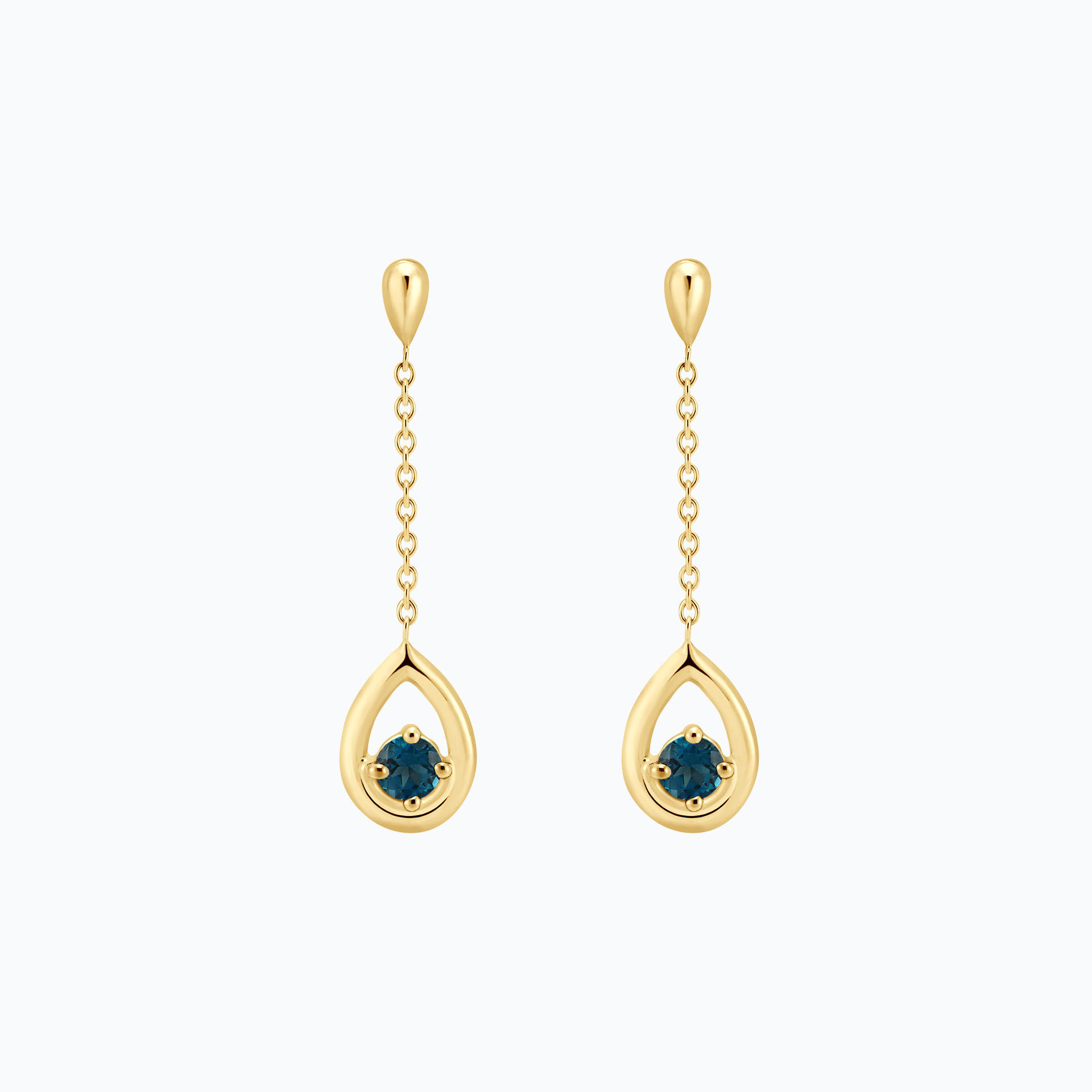Pendants Jasmin Topaze Blue London