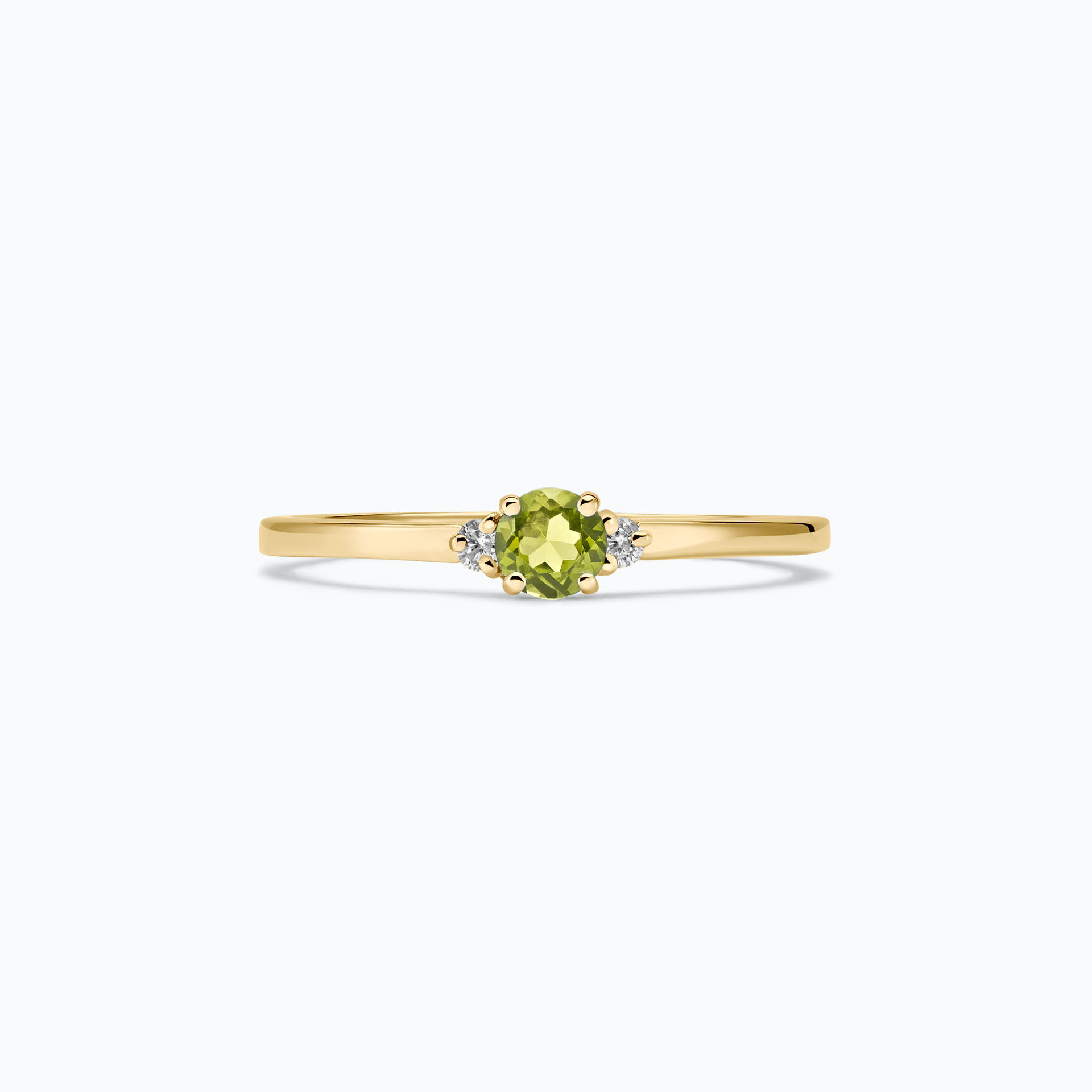 Solitaire Lolly Péridot 3.5 mm