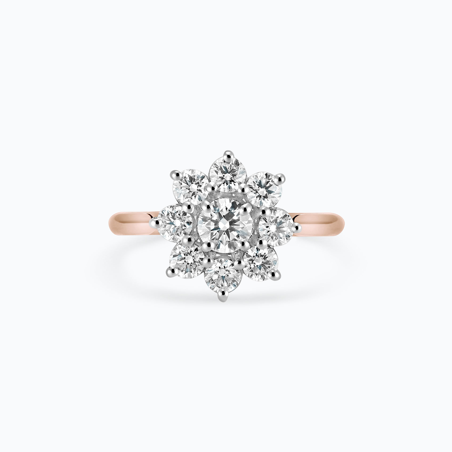 Solitaire Marguerite Étoilée Éclat