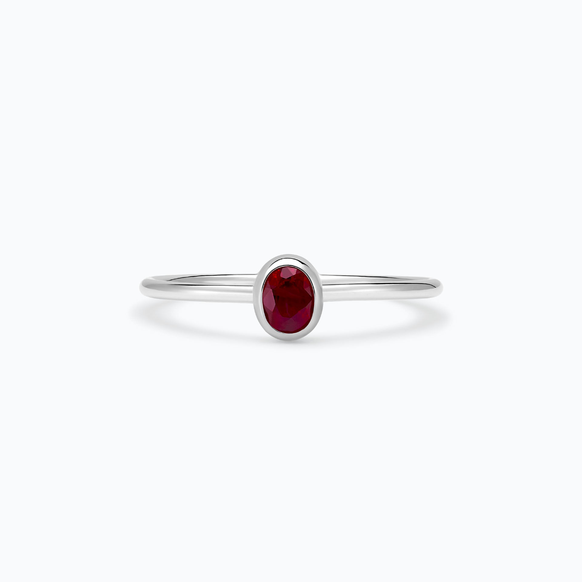 Solitaire Allure Rubis