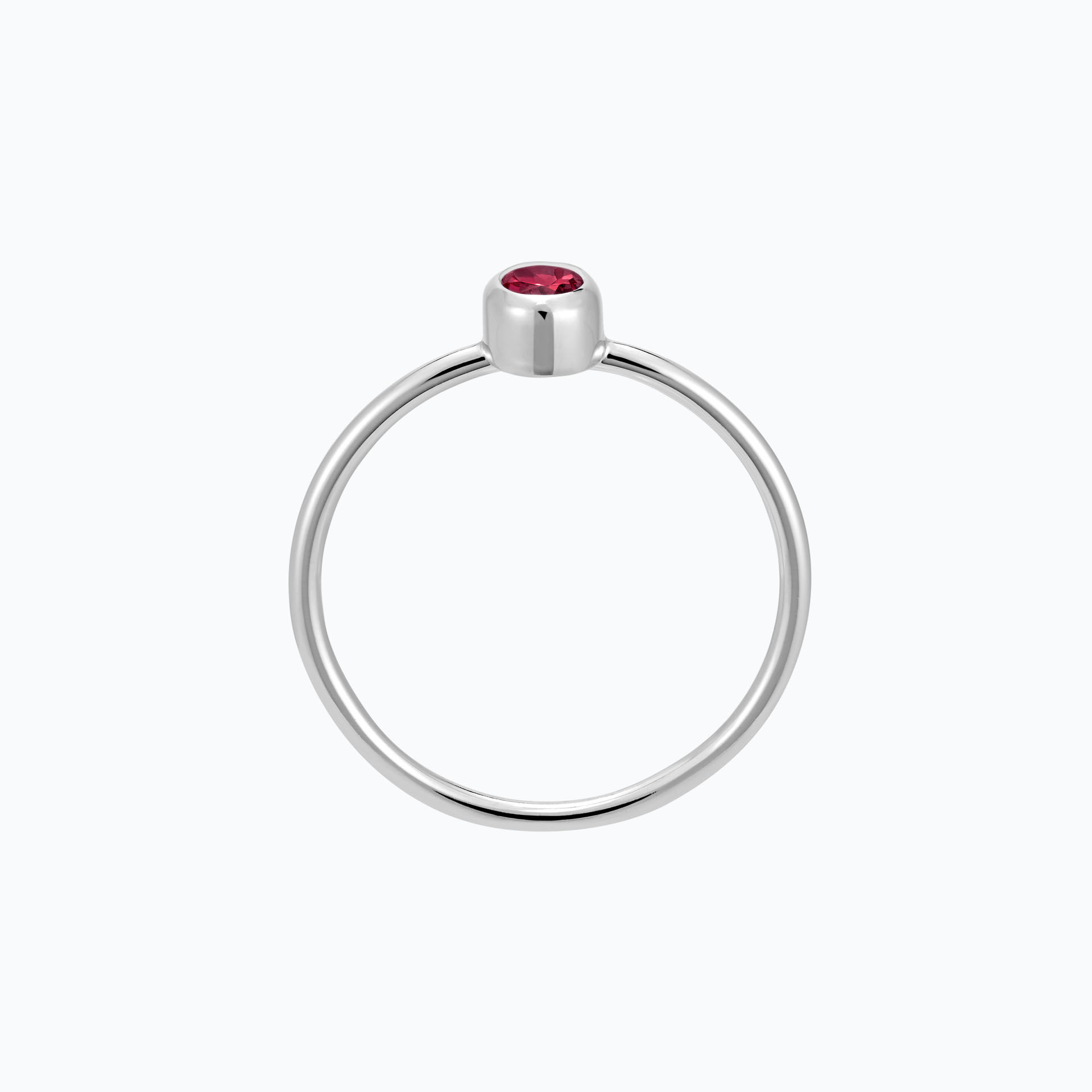 Solitaire Allure Rubis