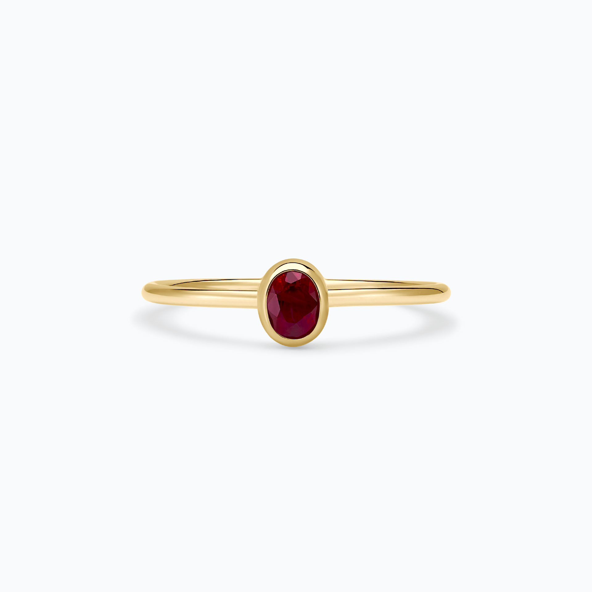 Solitaire Allure Rubis