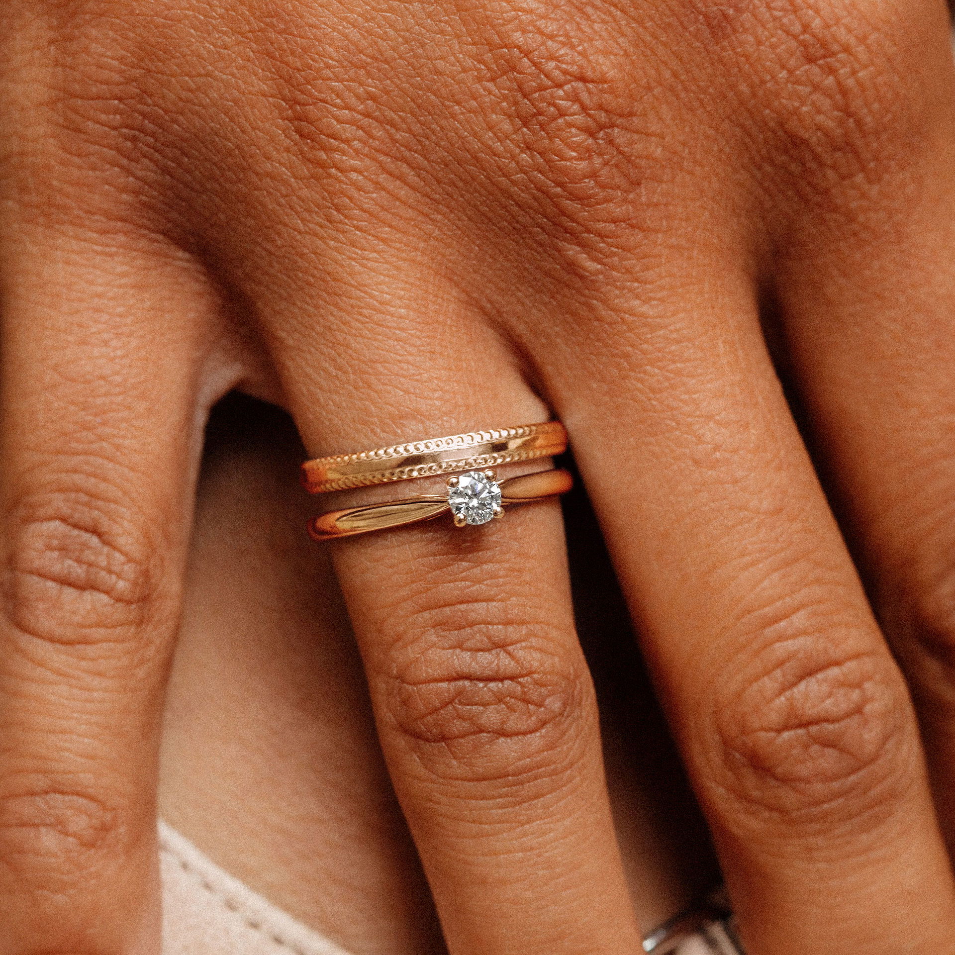 Solitaire Luna 0.20 carat