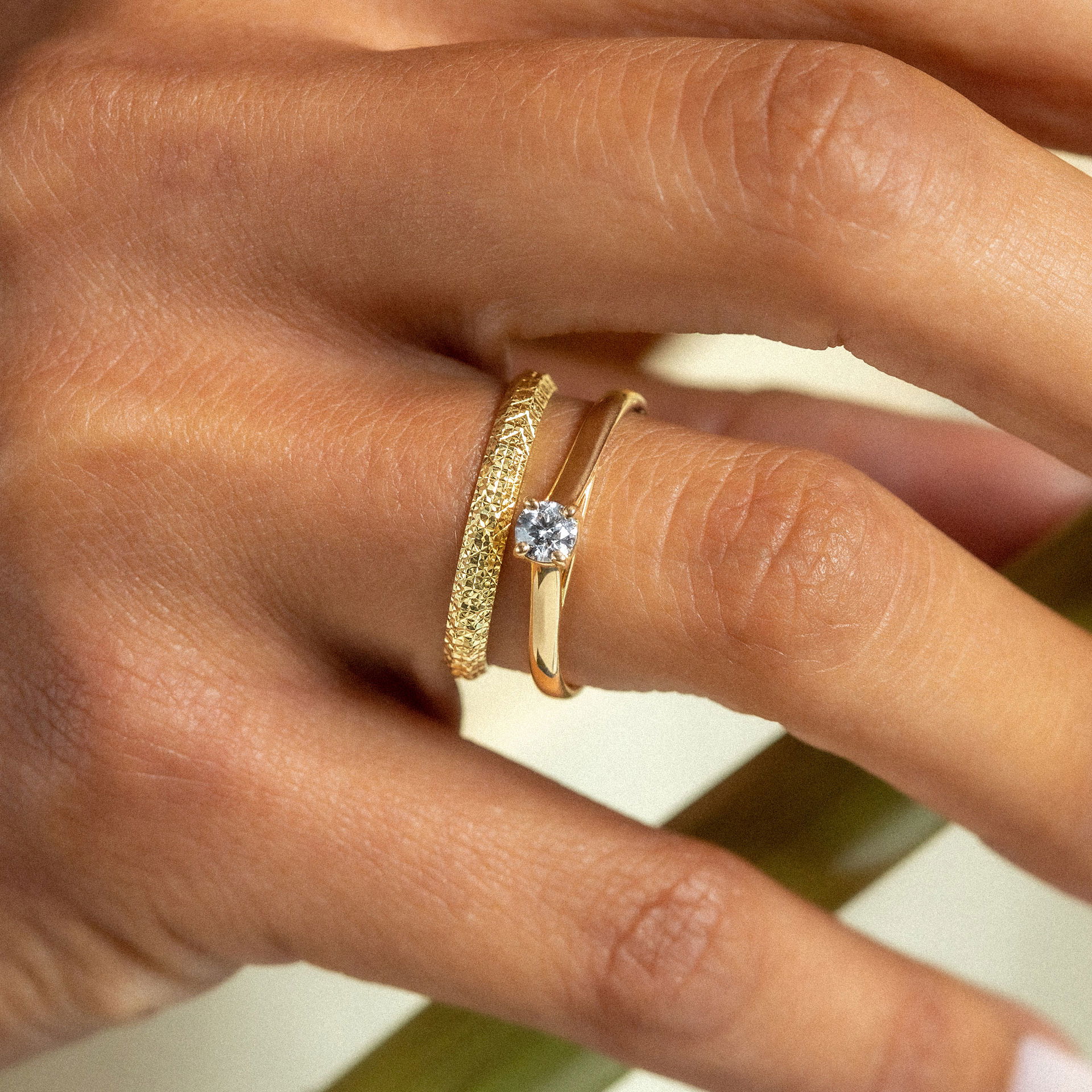 Solitaire Fanny 0.15 carat