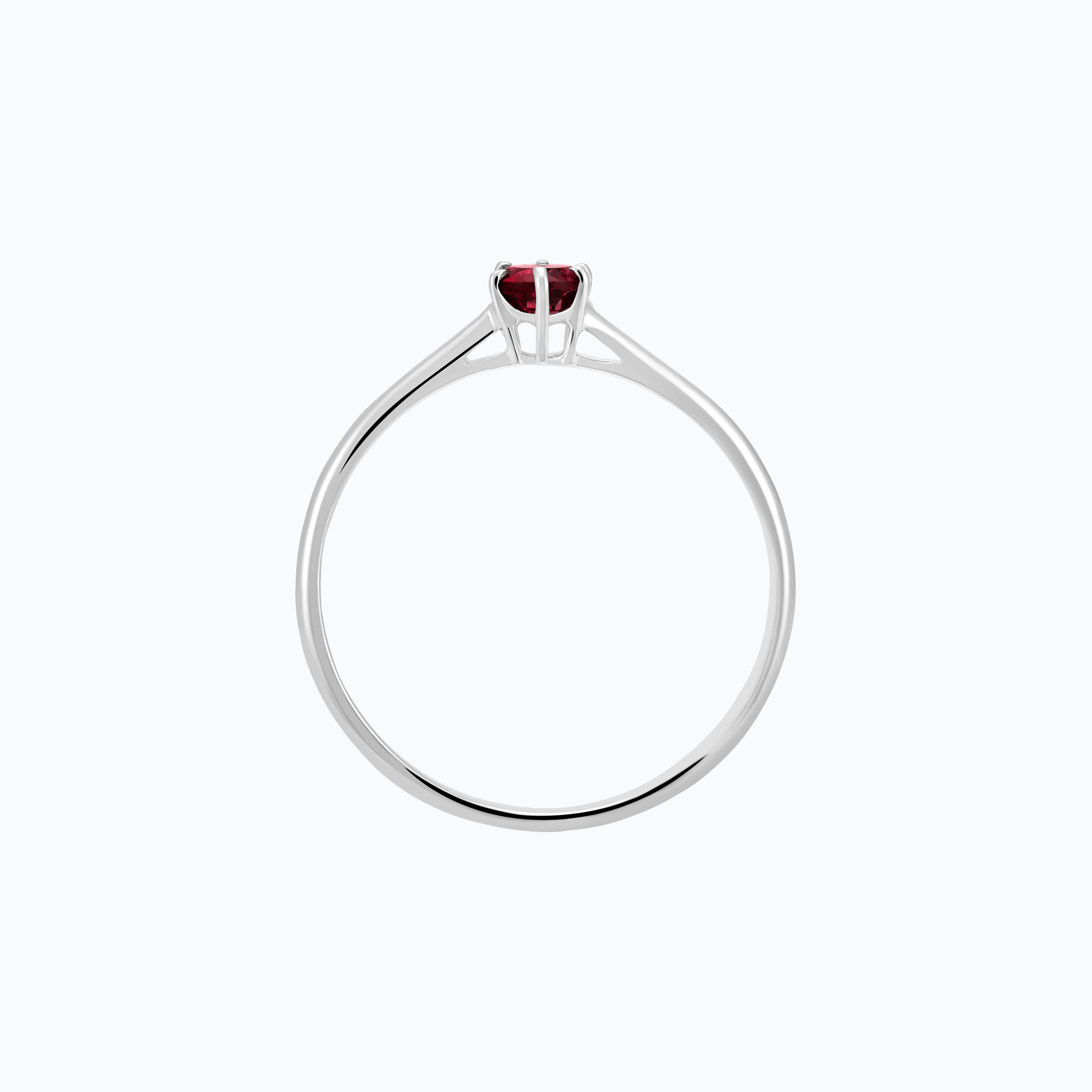 Solitaire Félicia Rubis 3.5 mm