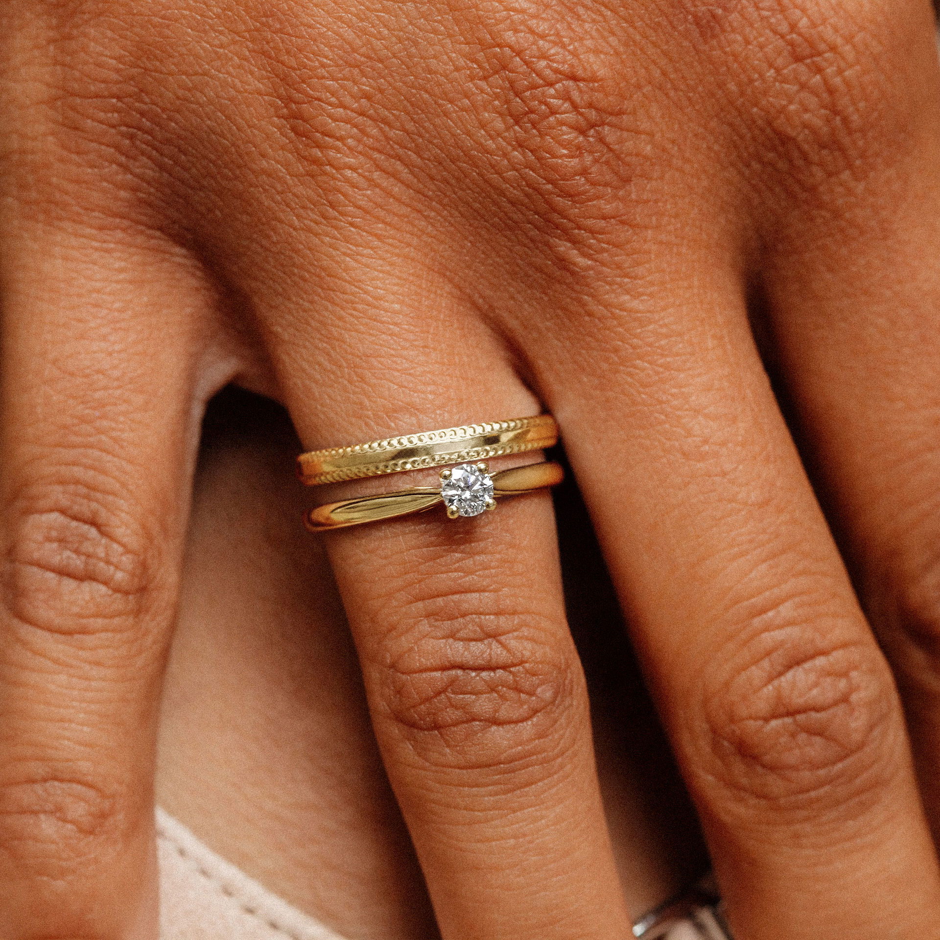 Solitaire Luna 0.20 carat