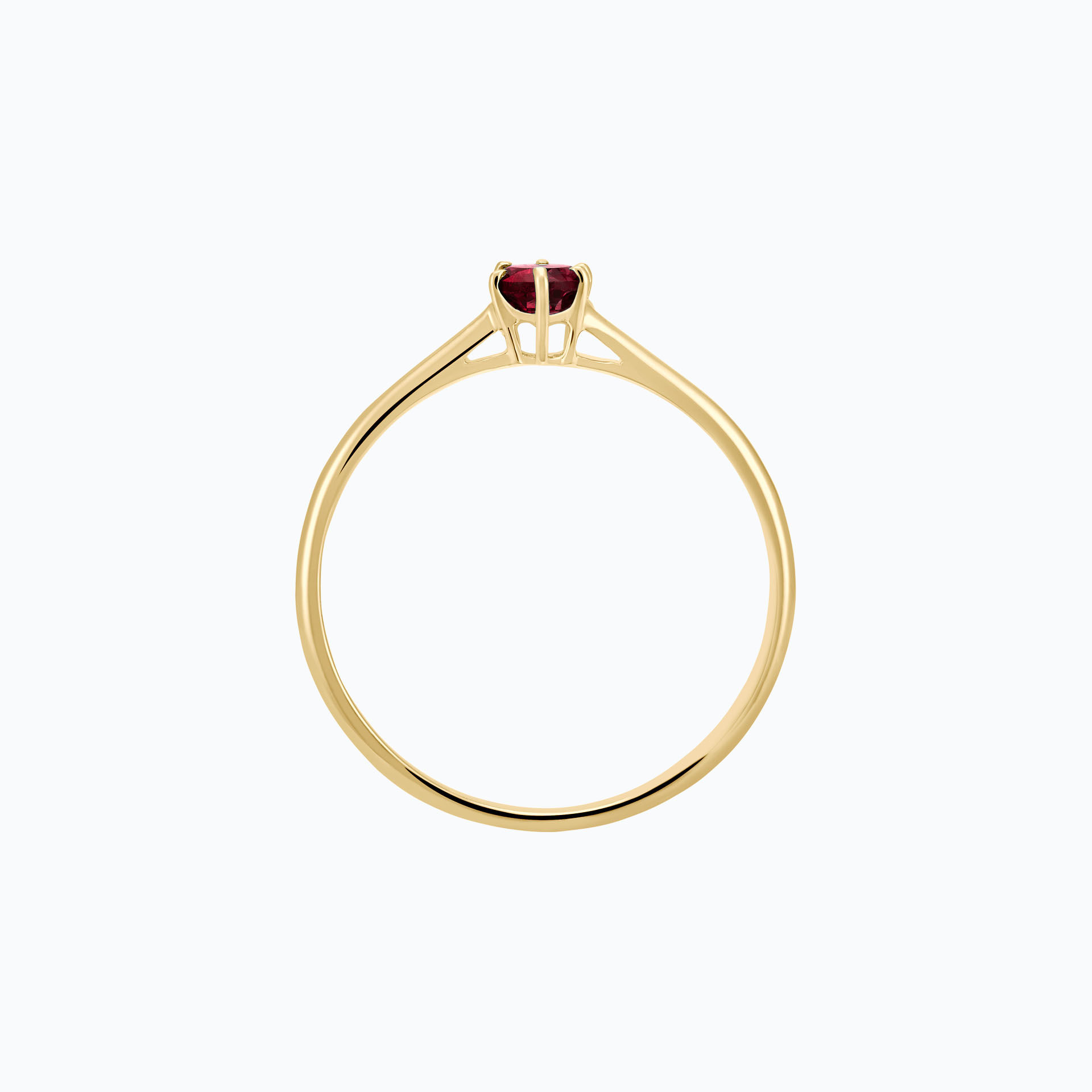 Solitaire Félicia Rubis 3.5 mm