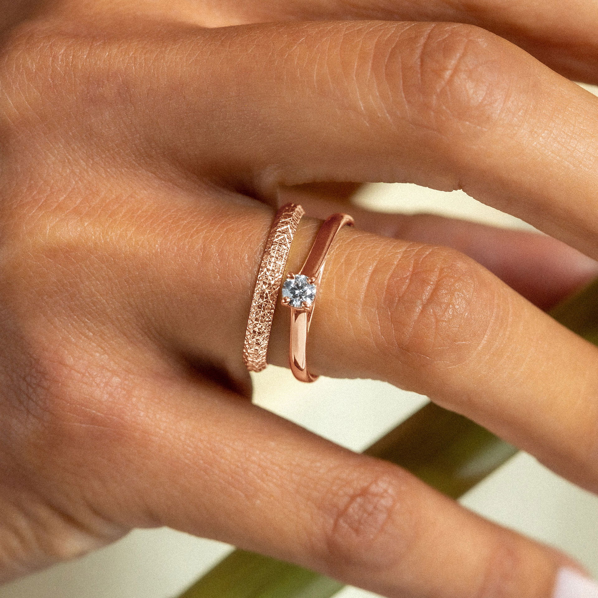 Solitaire Fanny 0.15 carat