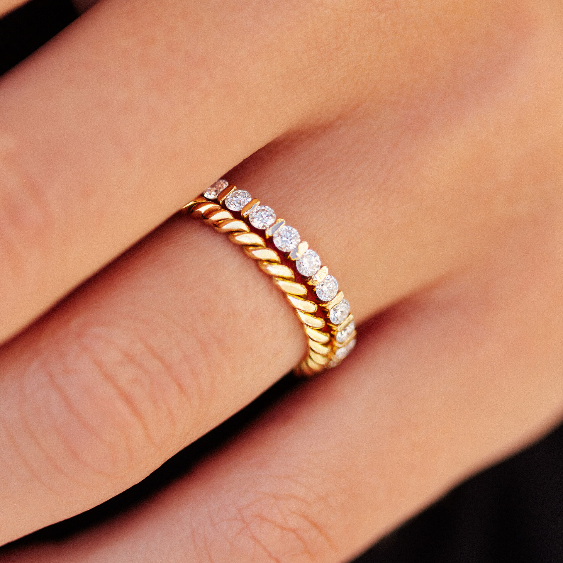 Bague Broderie d'Or