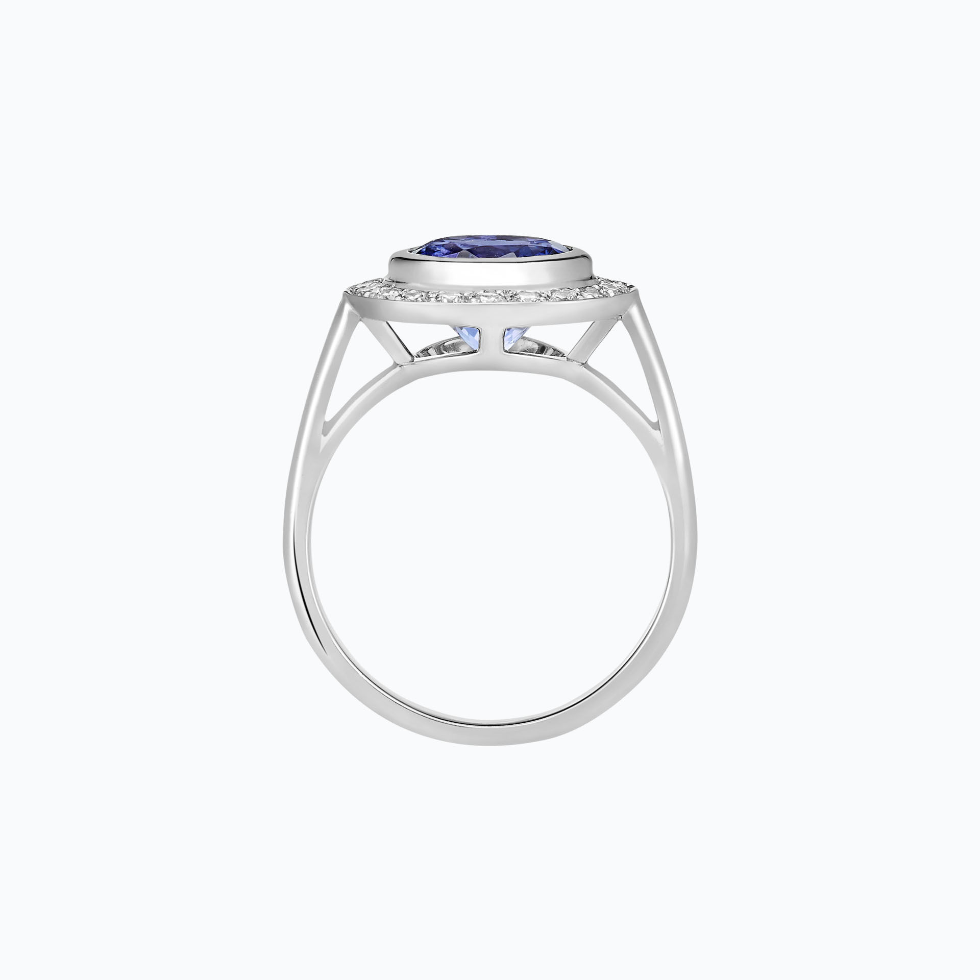 Solitaire Paris Tanzanite 8 mm